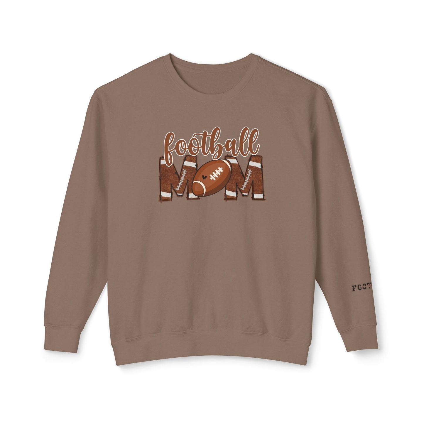 Women's Lightweight Sweatshirt Football Mom – Perfect for American Football Moms