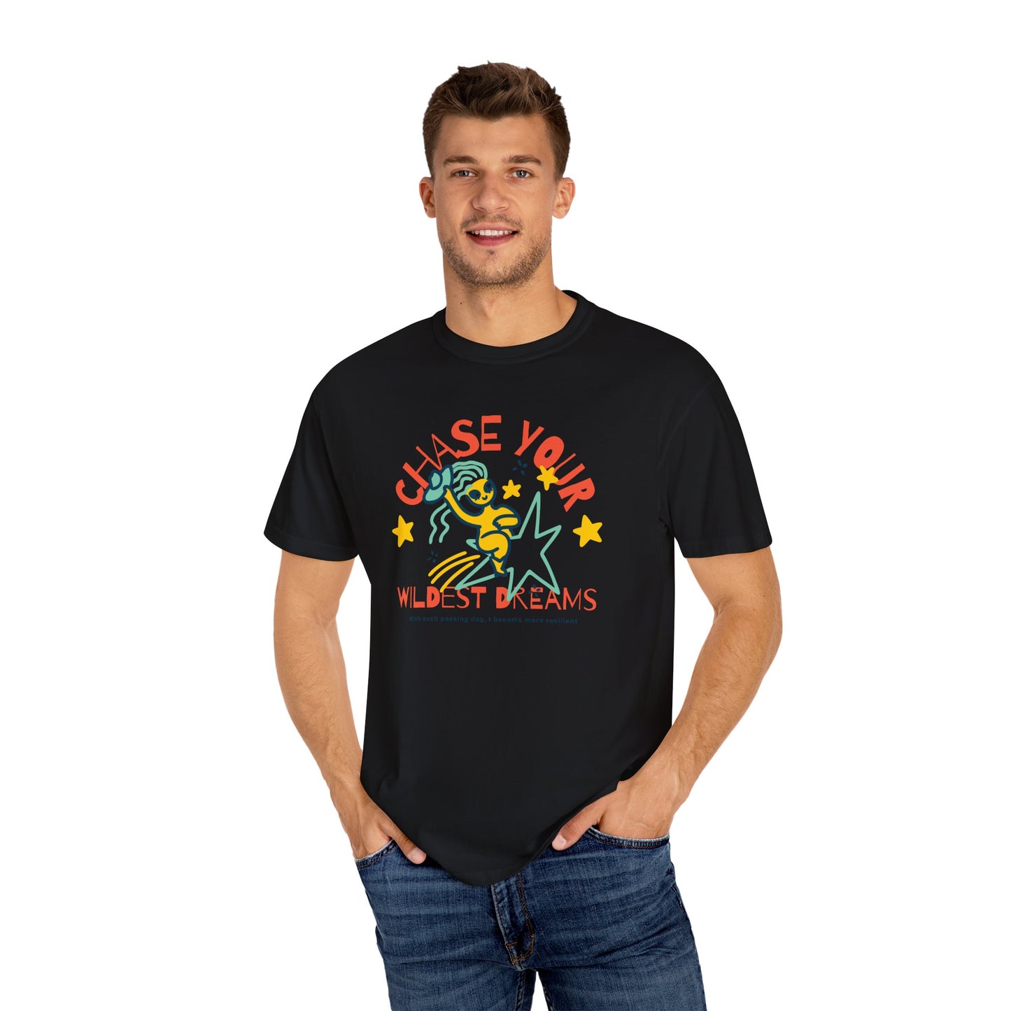 Women T-Shirt 'CHASE YOUR WILDEST DREAMS'