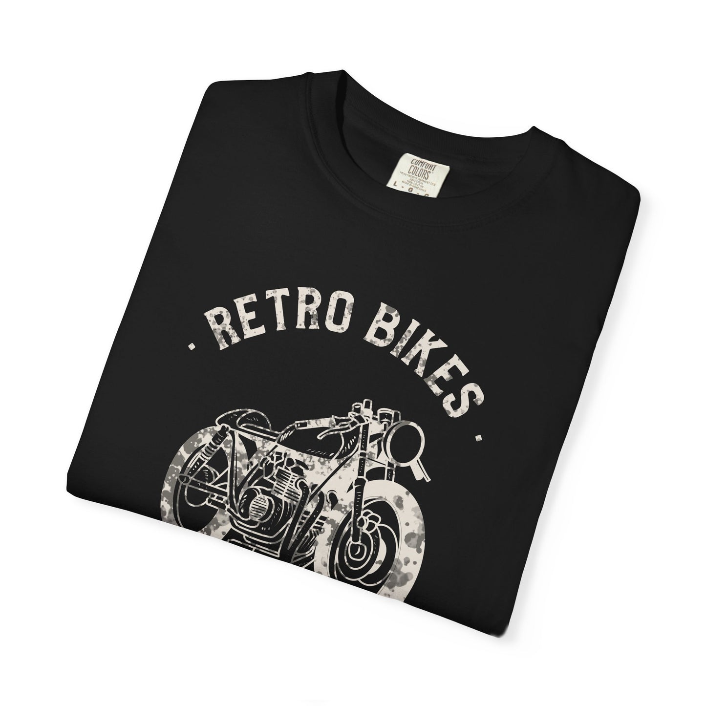 Men Retro Bikes T-Shirt Vintage Motorcycle Graphic Tee