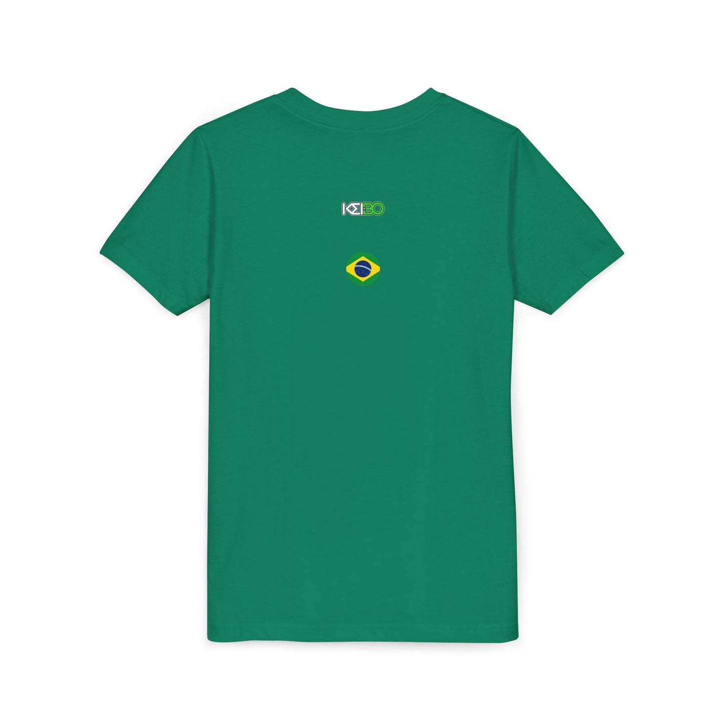Brazilian Kids' Fun Broccoli Soccer Tee - "Taste the Green" for Active Kids