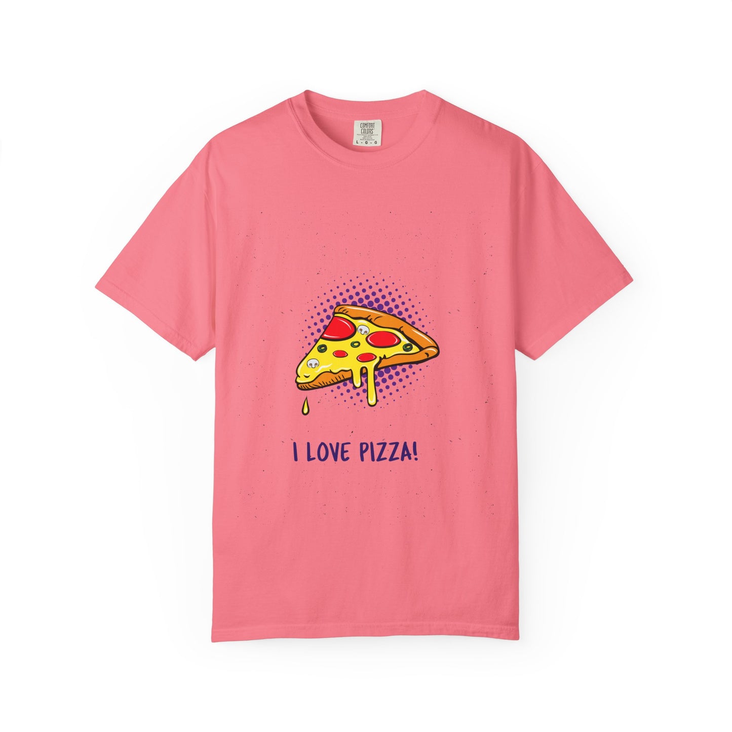 Funny Pizza Lover Unisex T-Shirt - I Love Pizza!