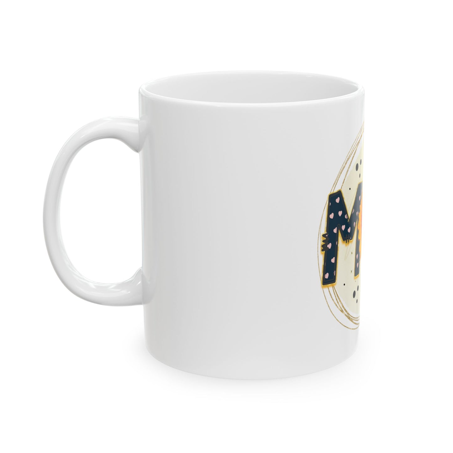 I Love My MOM Ceramic Mug Perfect Gift for Mother's Day 11oz