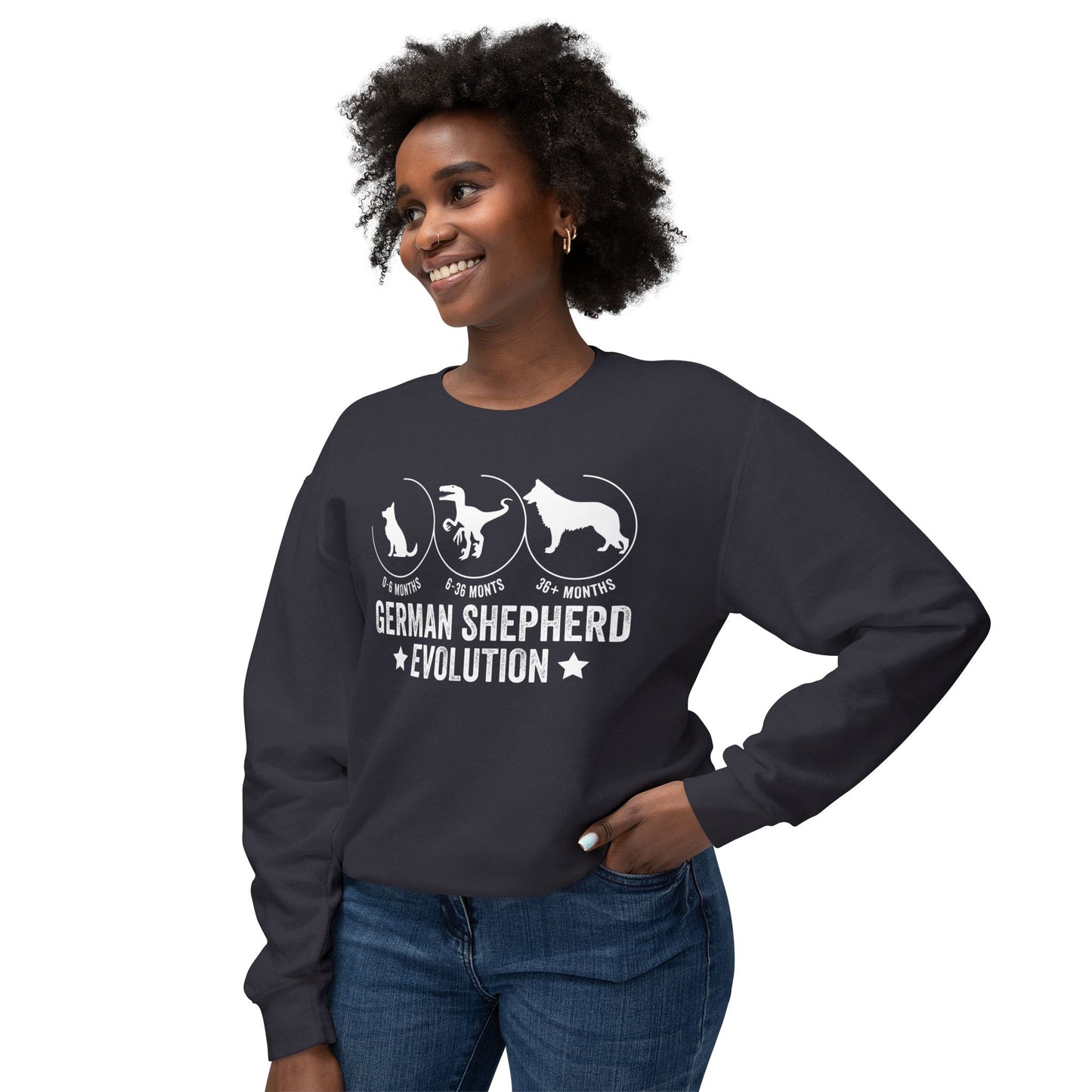 Men's German Shepherd Dog Lover Sweatshirt