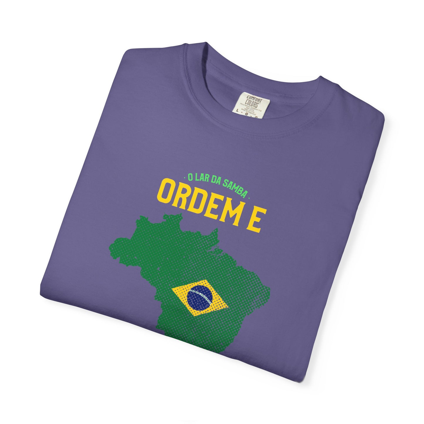 Unisex T-Shirt Brazil Inspired Progress Graphic