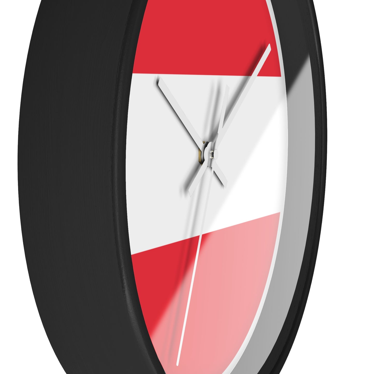 Austrian Flag Wall Clock - Unique Home Decor for Austria Lovers