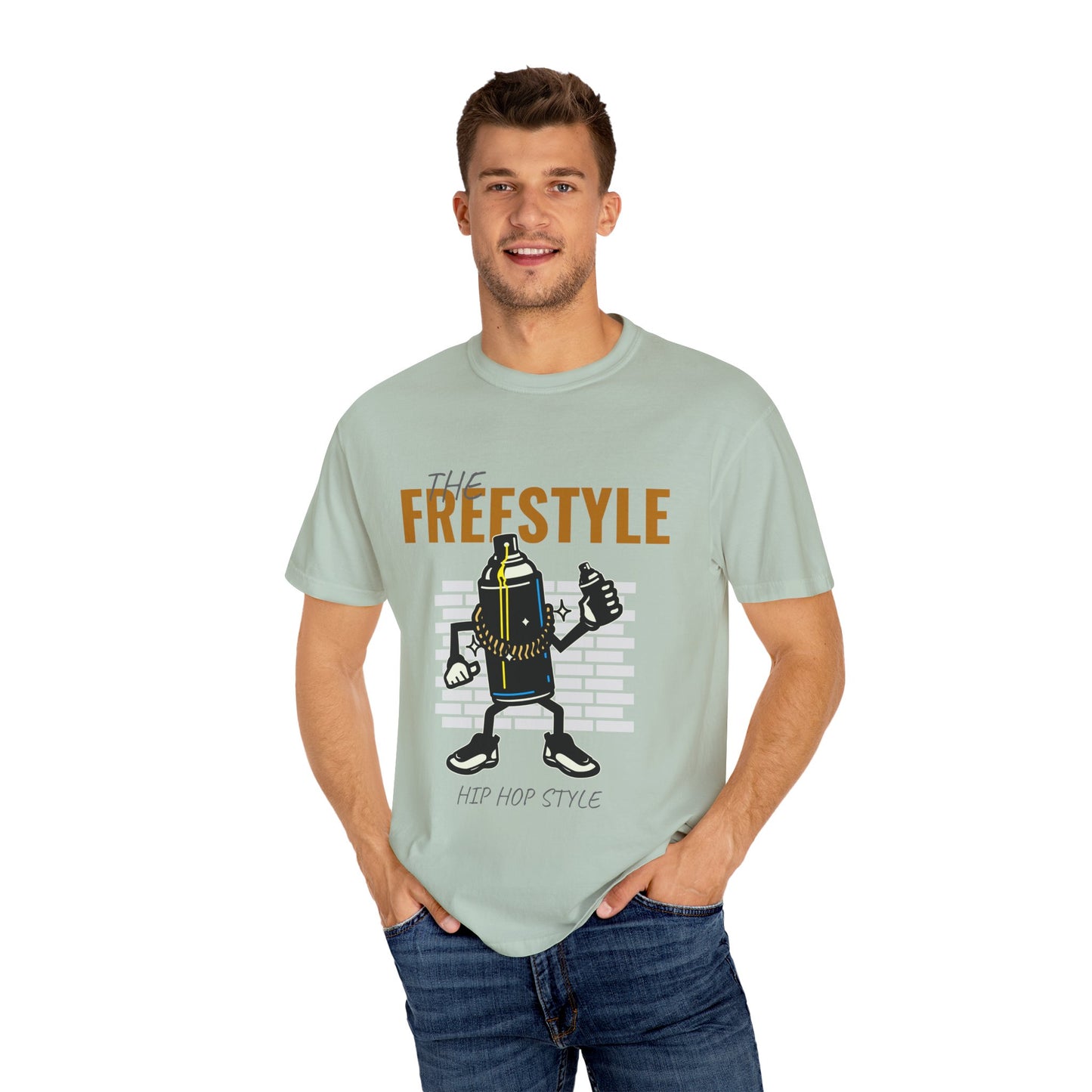 Men's Hip Hop Freestyle Graphic T-Shirt Urban Style