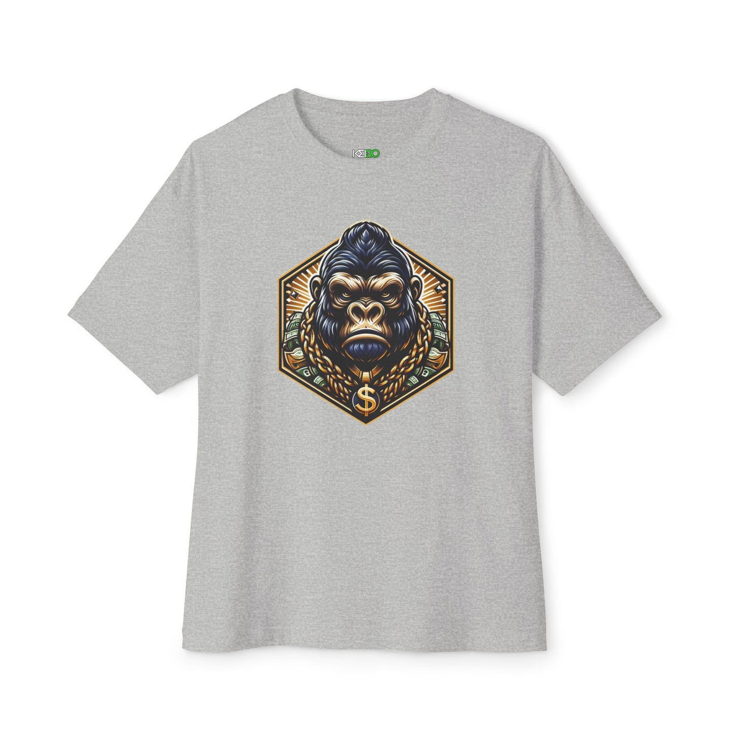 Streetwear Gorilla Graphic Oversized Women's Tee