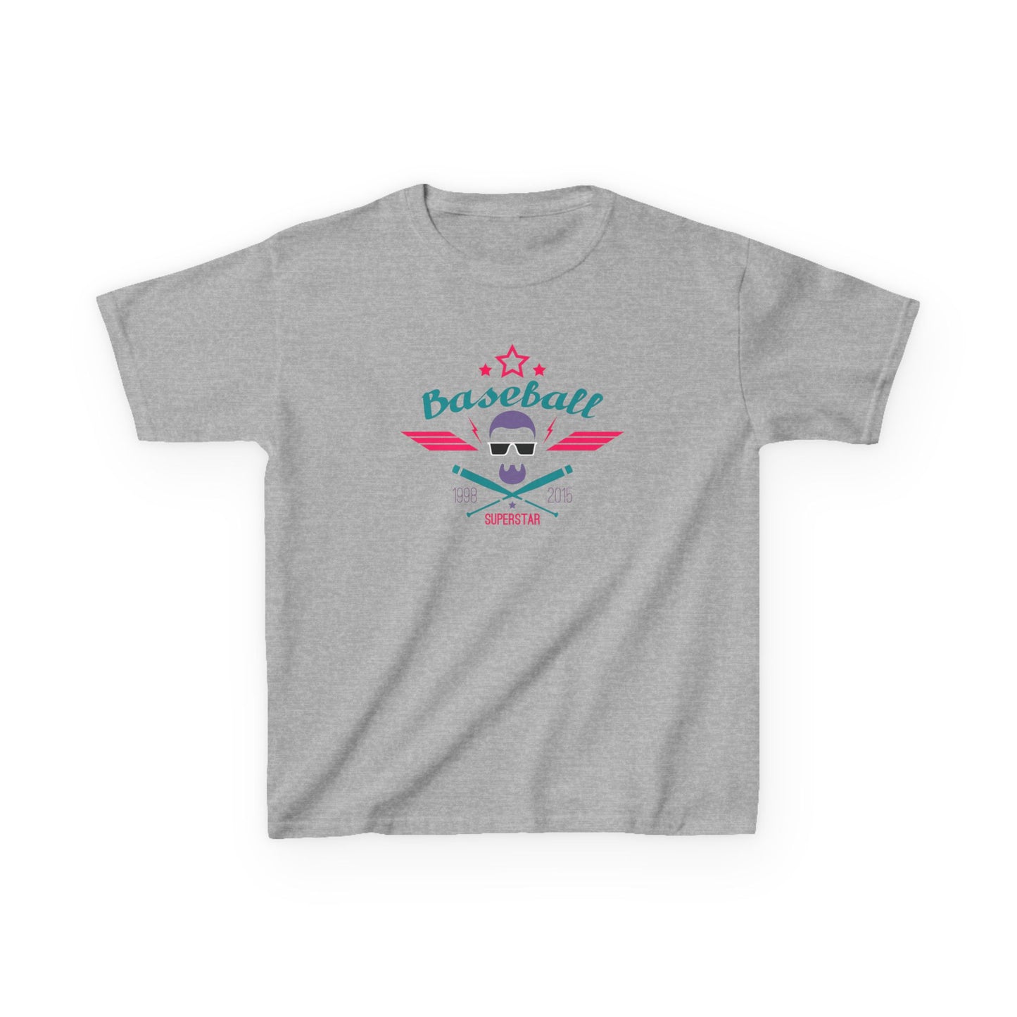 Kids Baseball Superstar T-Shirt - for Little Athletes