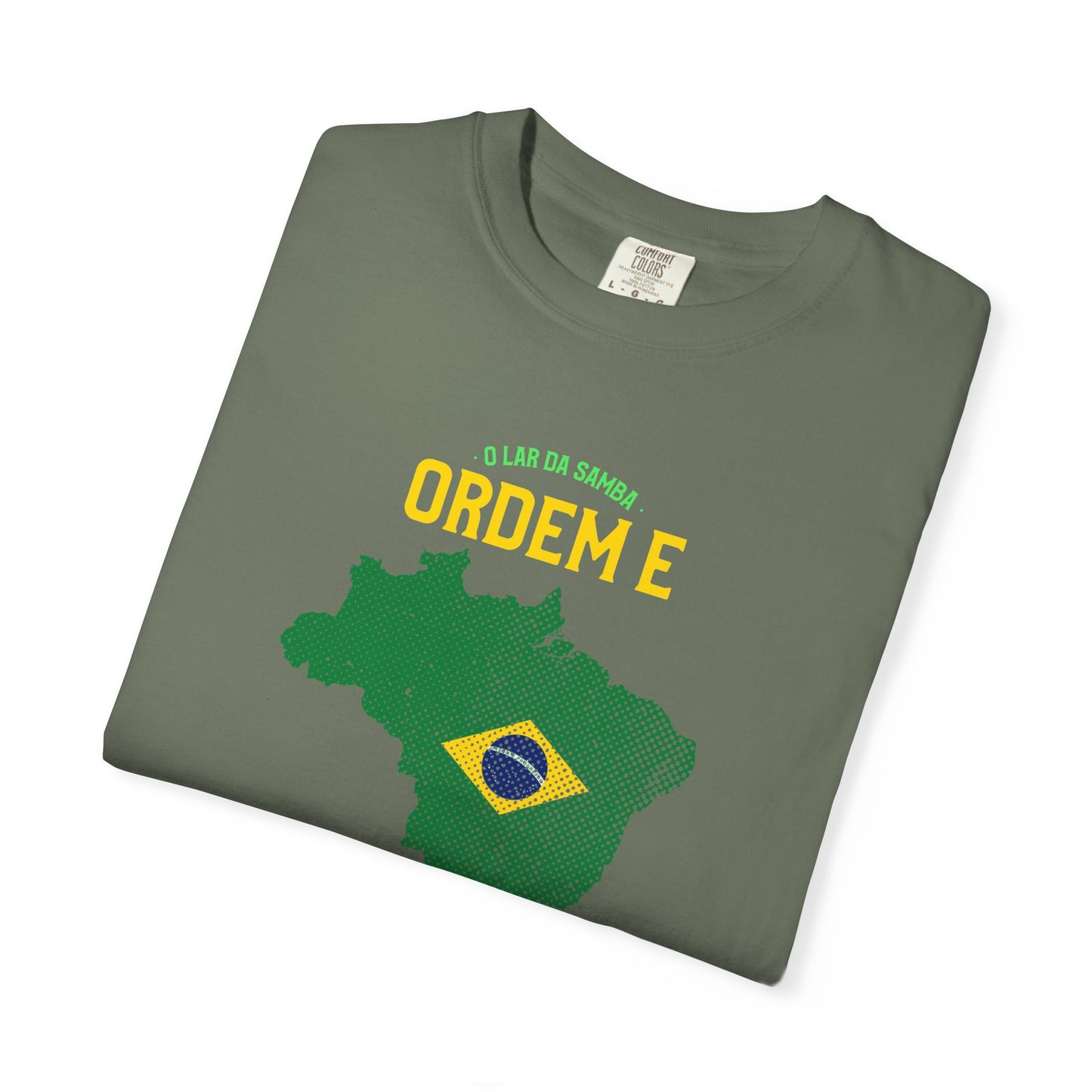 Unisex T-Shirt Brazil Inspired Progress Graphic