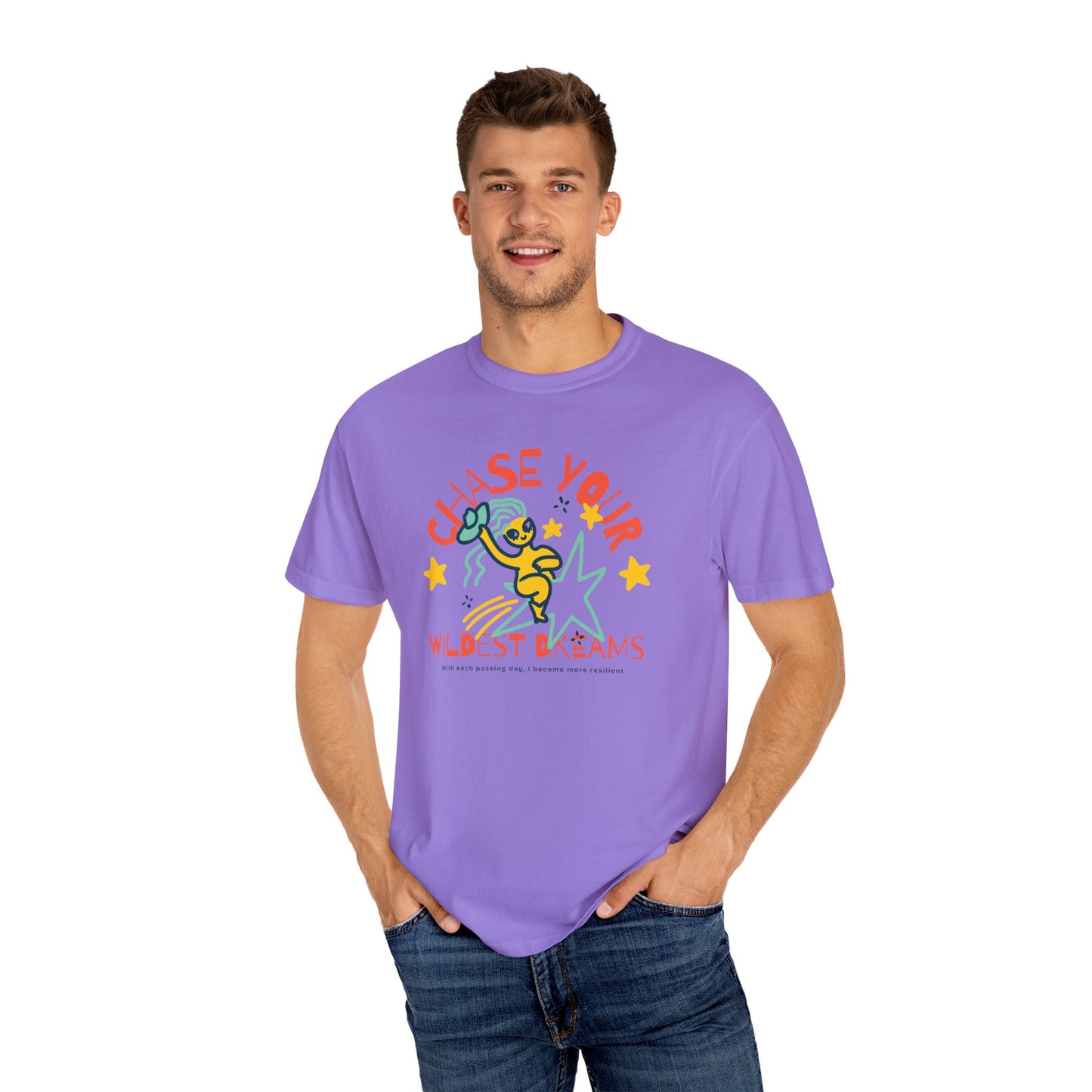 Women T-Shirt 'CHASE YOUR WILDEST DREAMS'