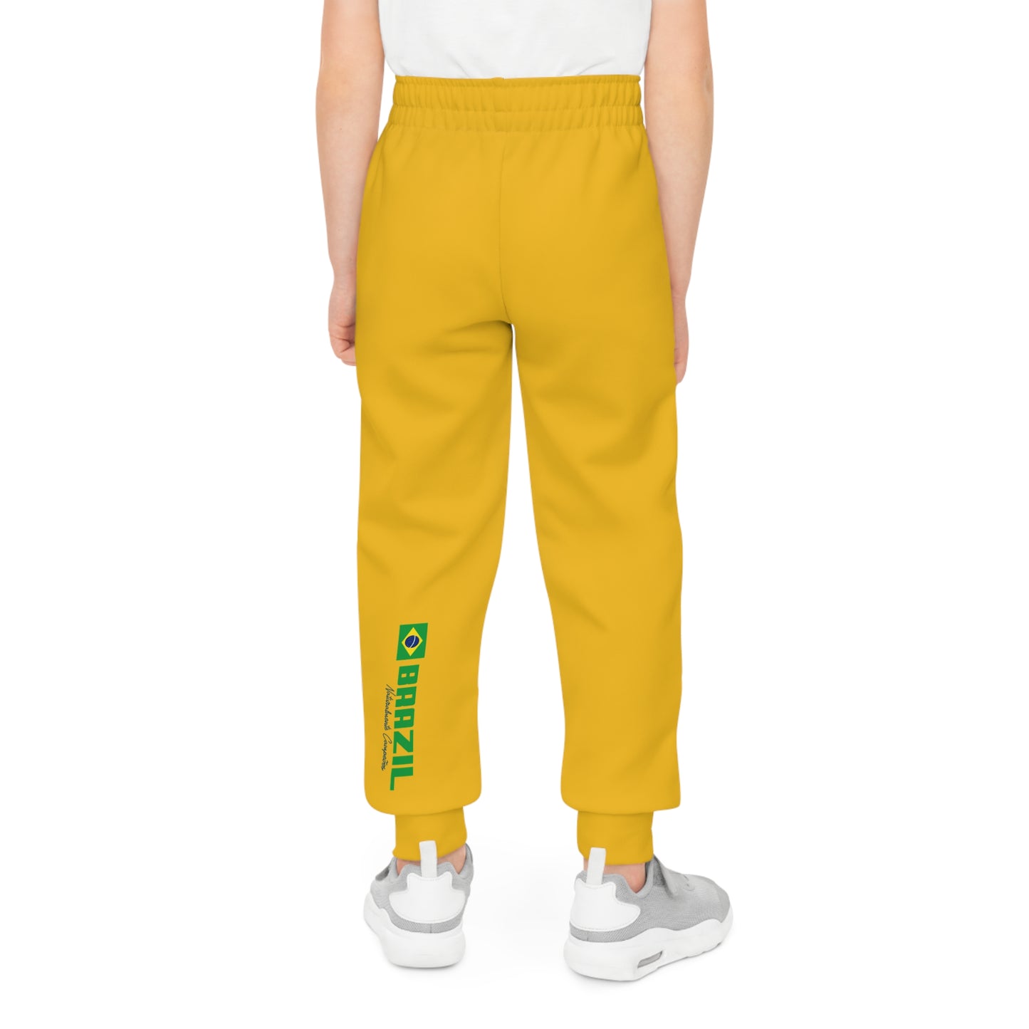 Active Kids Joggers - Brazil Soccer Style for Football Fans
