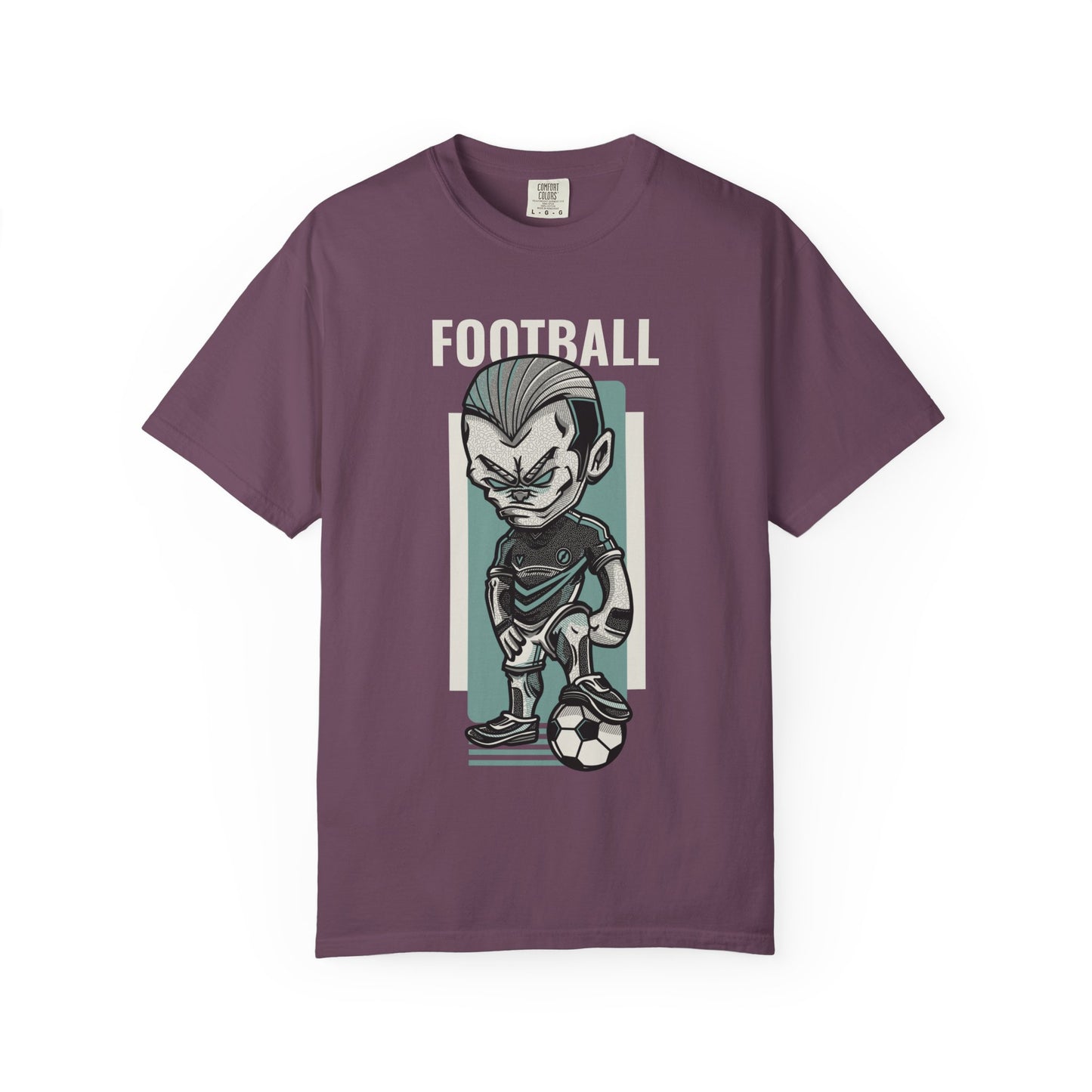 Unisex T-Shirt Football Cartoon erfect Gift for Soccer Fans