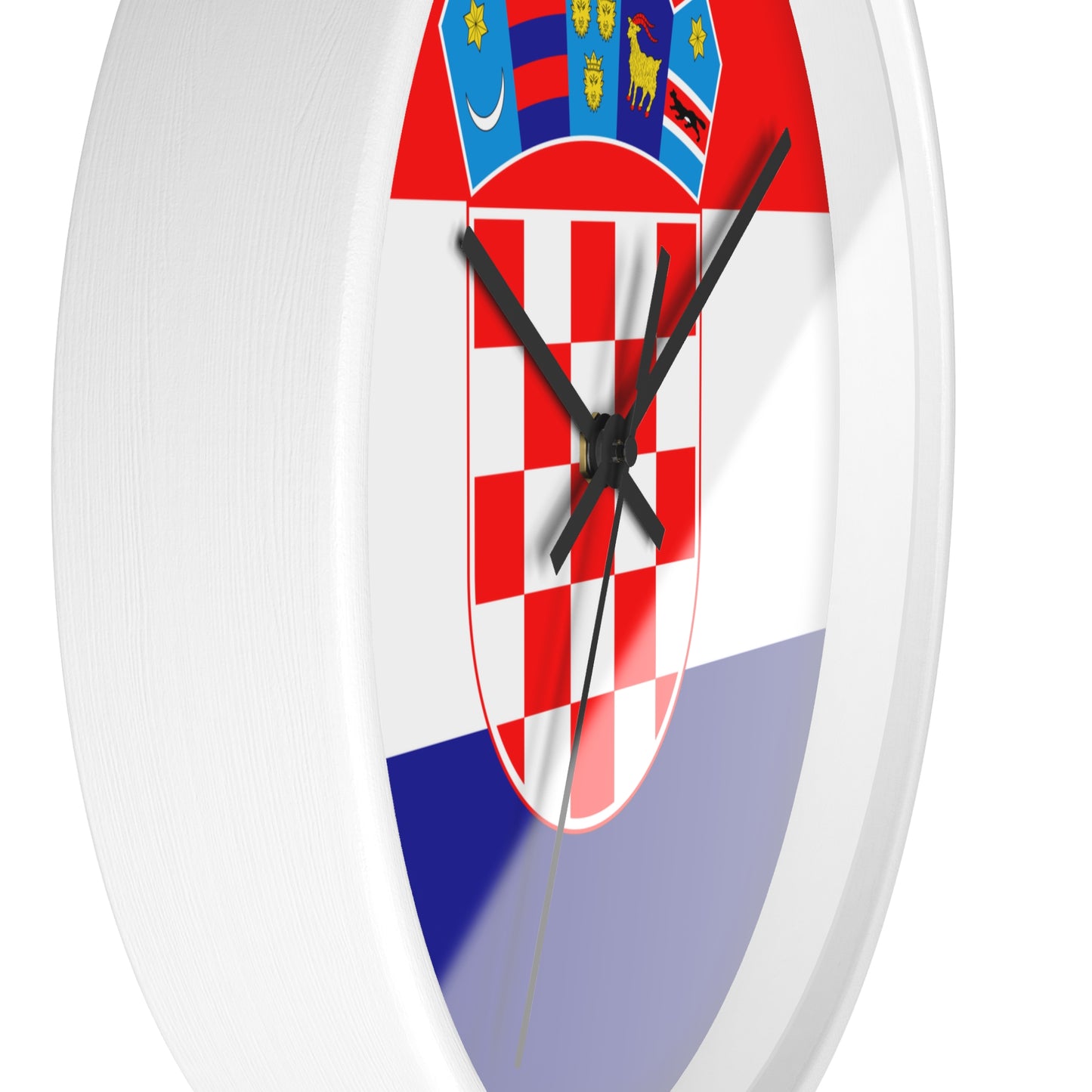 Croatian Flag Wall Clock - Elegant Home Decor for National Pride