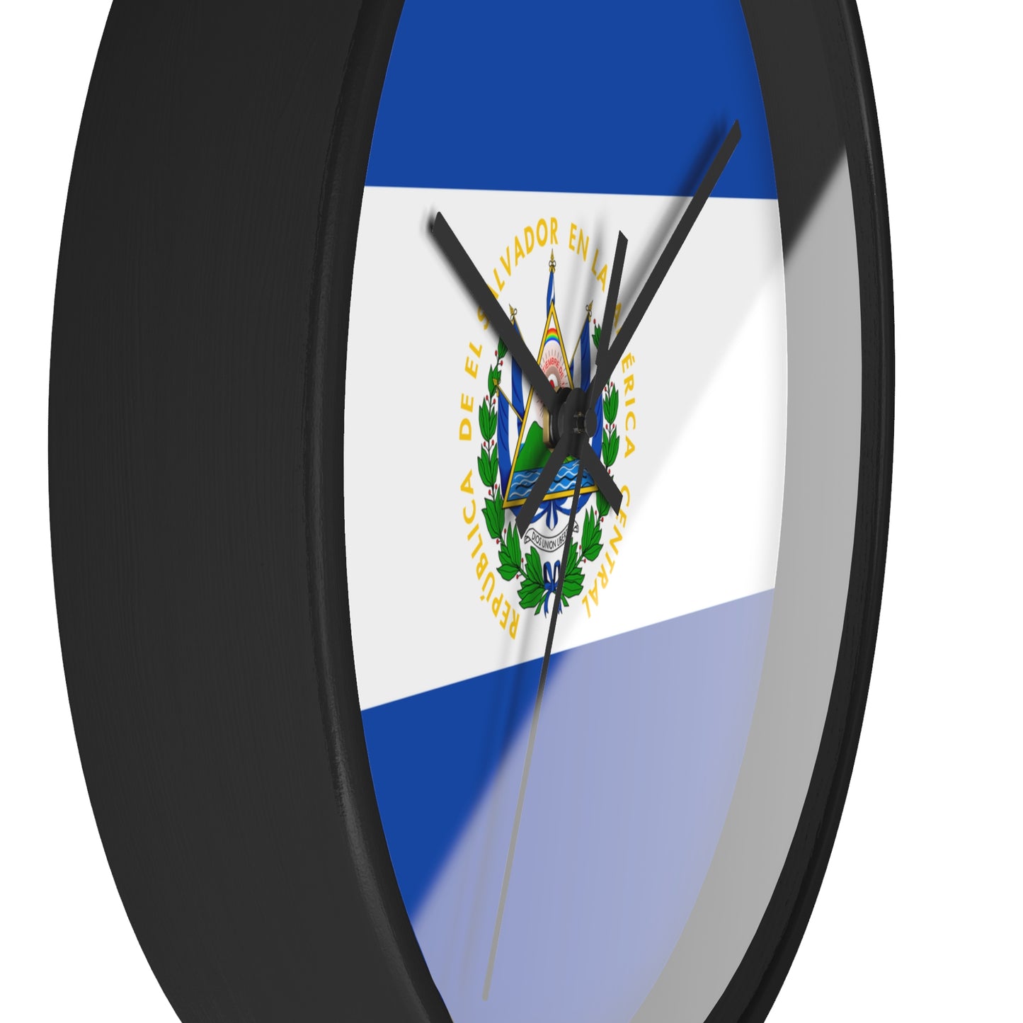 El Salvador Flag Wall Clock - Stylish Home Decor for Patriotism