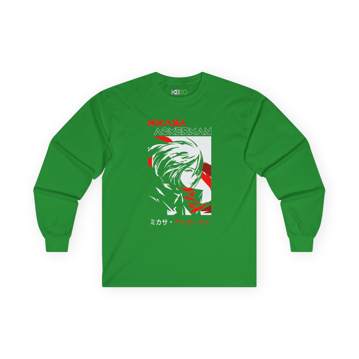 Mikasa Ackerman Long Sleeve Tee Unisex Anime Shirt