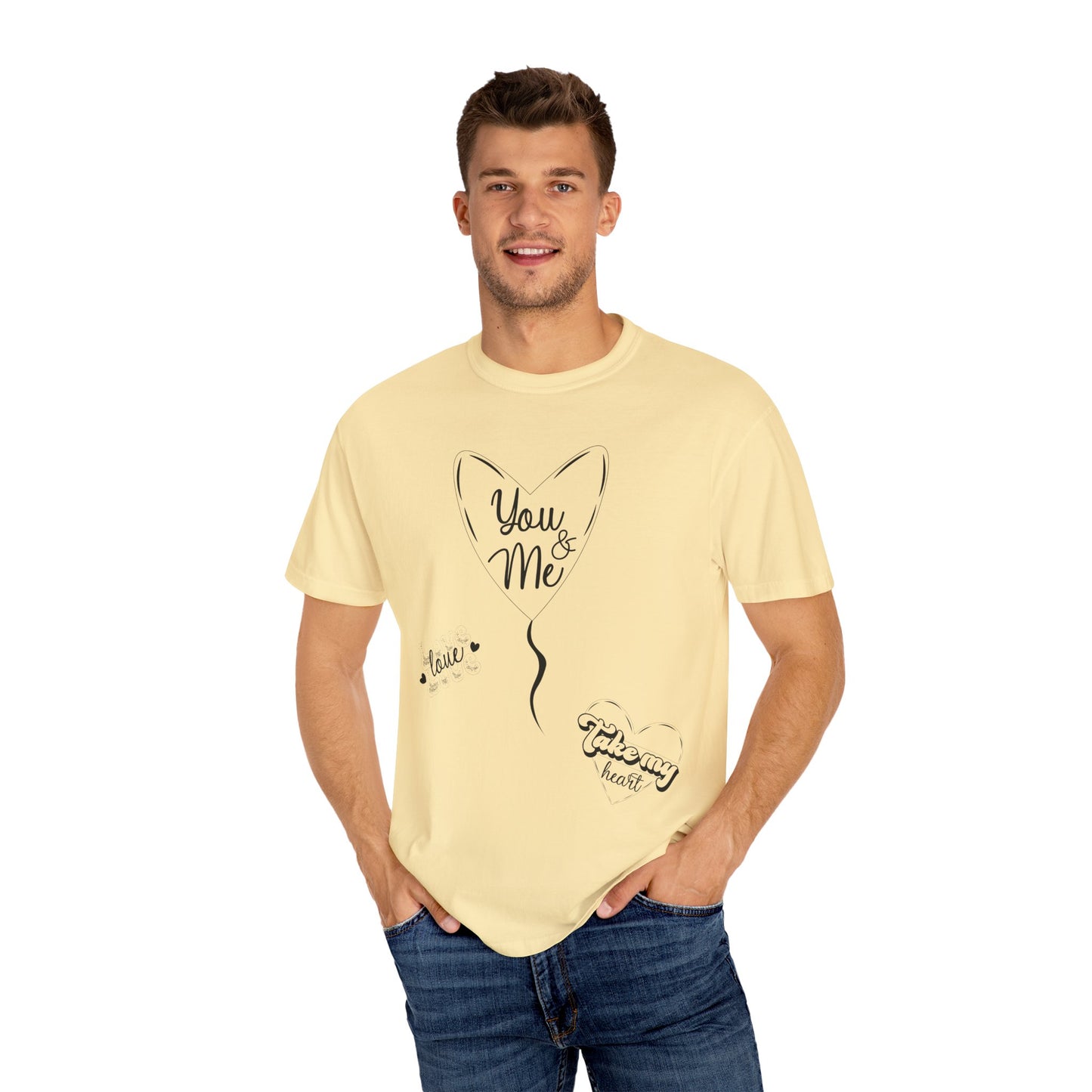 Women Graphic T-Shirt You And Me for Valentine's Day