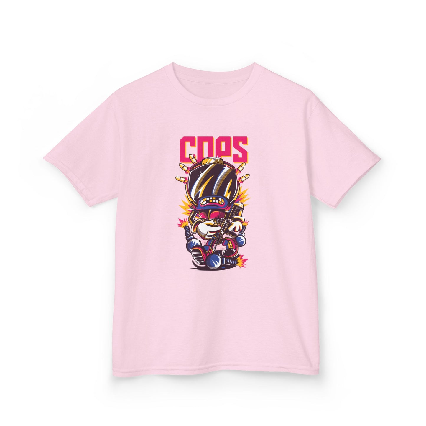 Cool Kids Graphic Tee Fun Cartoony Design for Little Adventurers