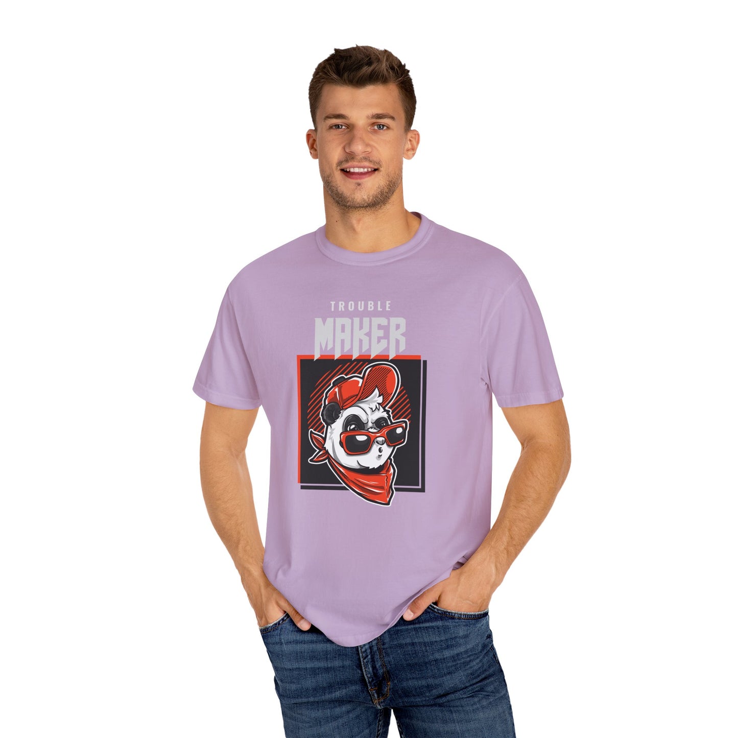 Men's Graphic T-Shirt Trouble Maker Playful & Bold