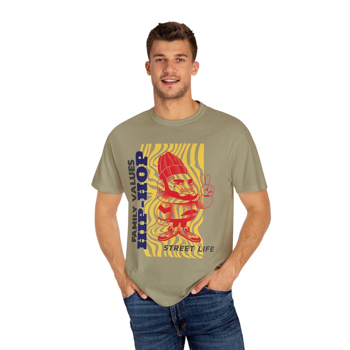 Men's Hip-Hop Family Values T-Shirt Street Life Inspired Graphic