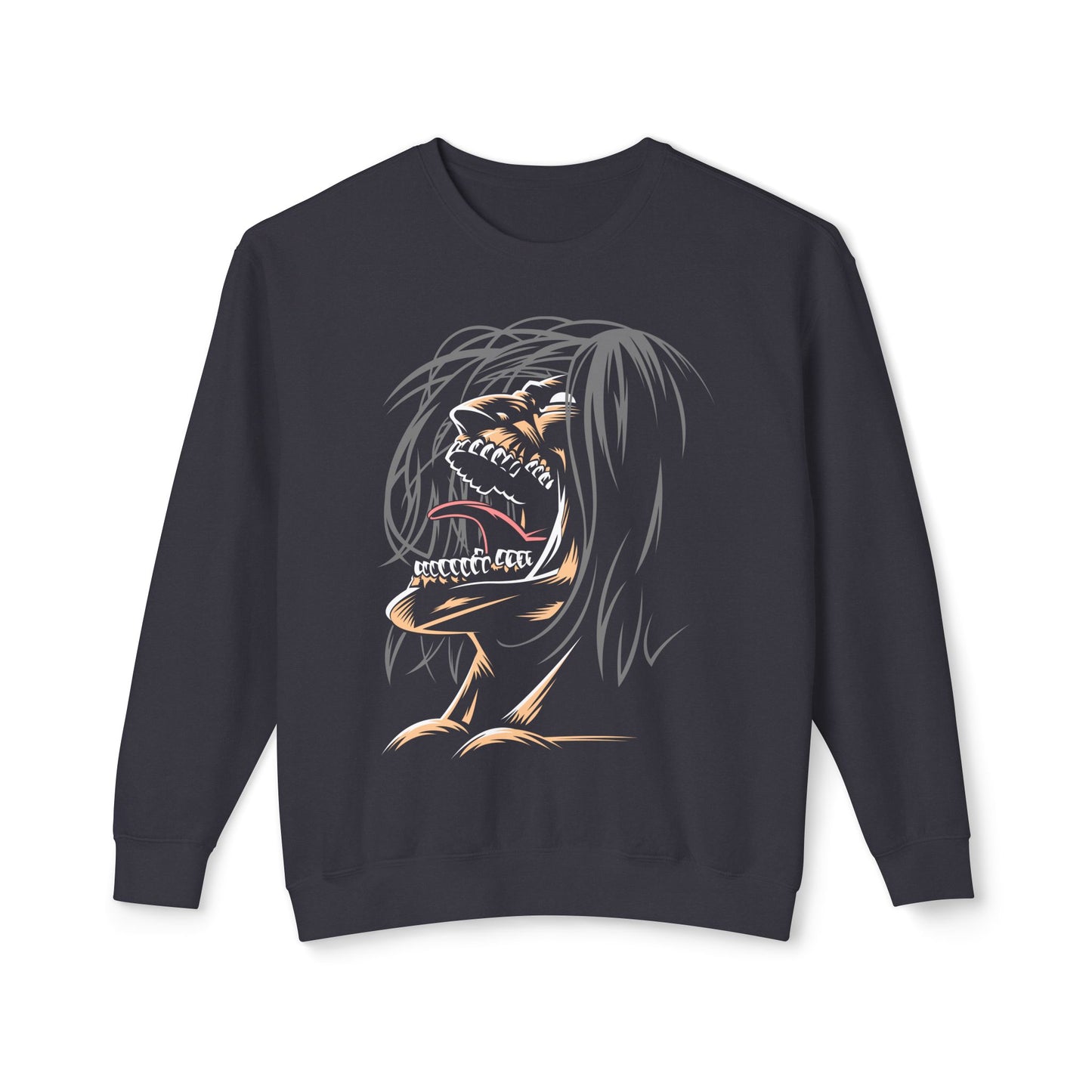 Unisex Artistic Hair Design Sweatshirt