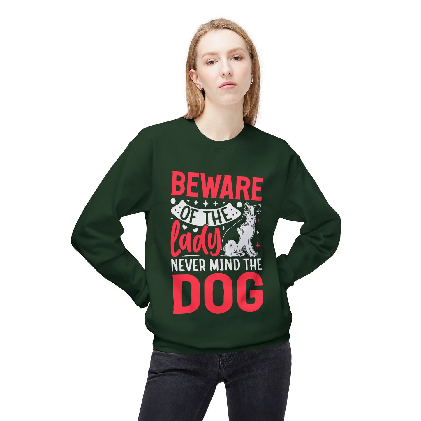 Women's Fleece Sweatshirt German Shepherd Lover