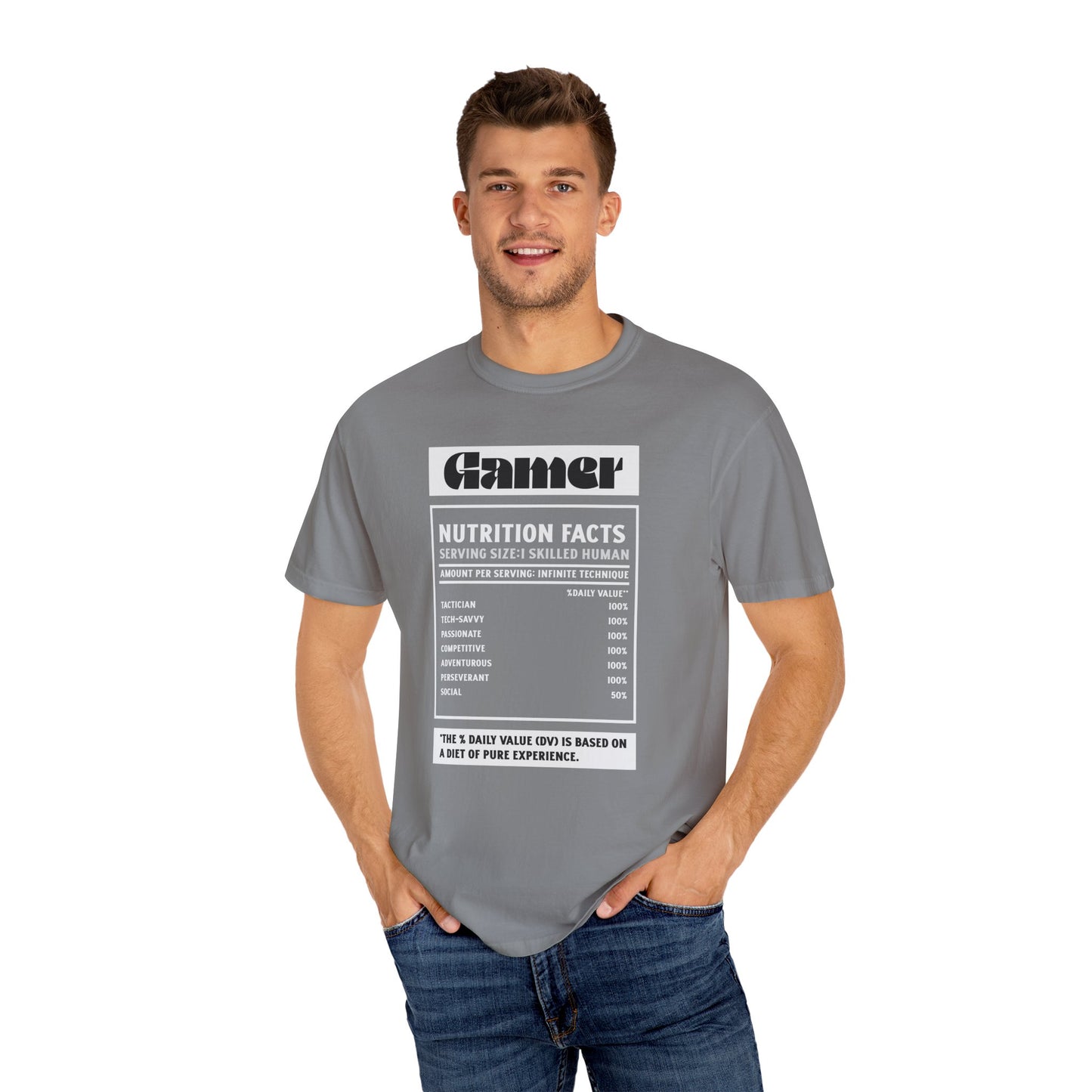 Gamer Nutrition Facts Unisex T-Shirt
