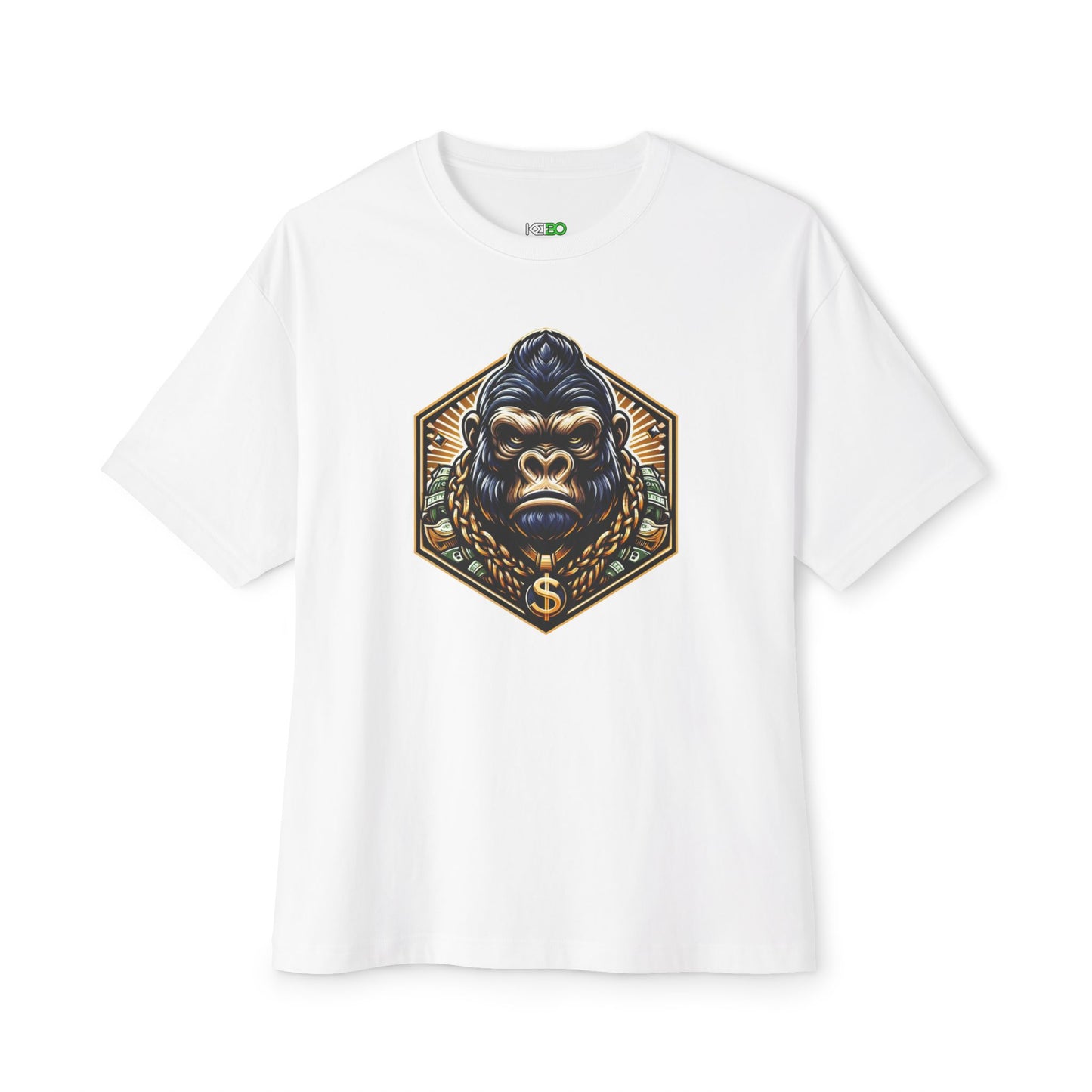 Streetwear Gorilla Graphic Oversized Men's Tee
