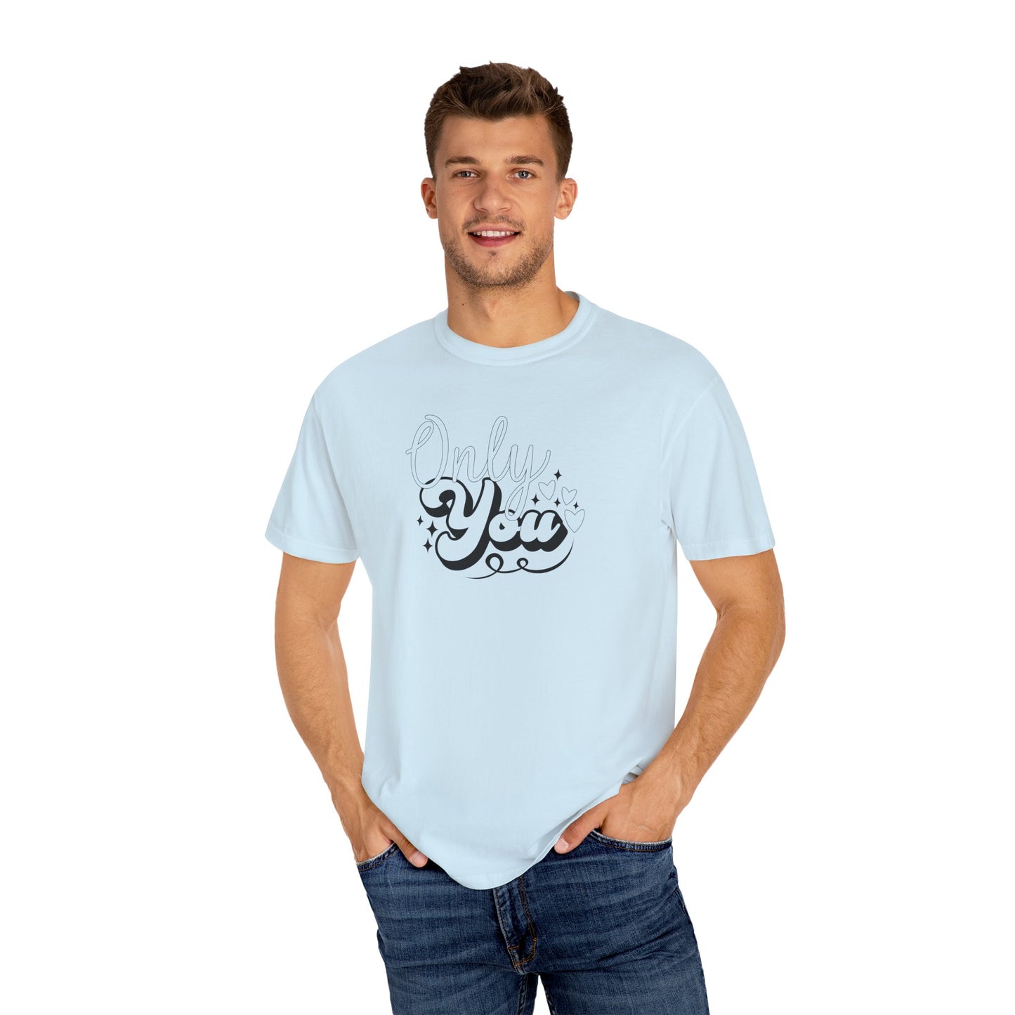 Women Graphic T-Shirt Only You for Valentine's Day
