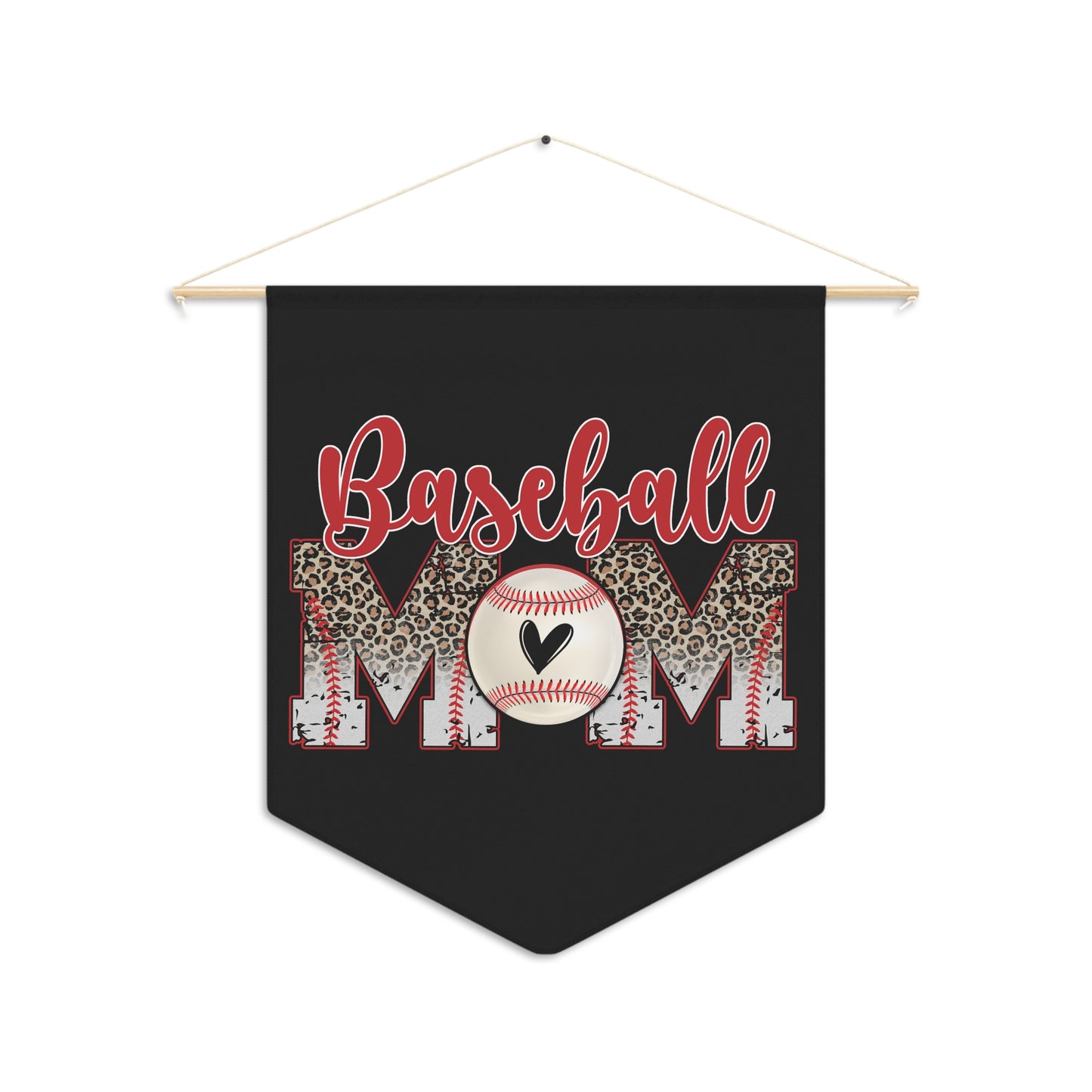 Baseball Mom Pennant for Proud Sports Moms