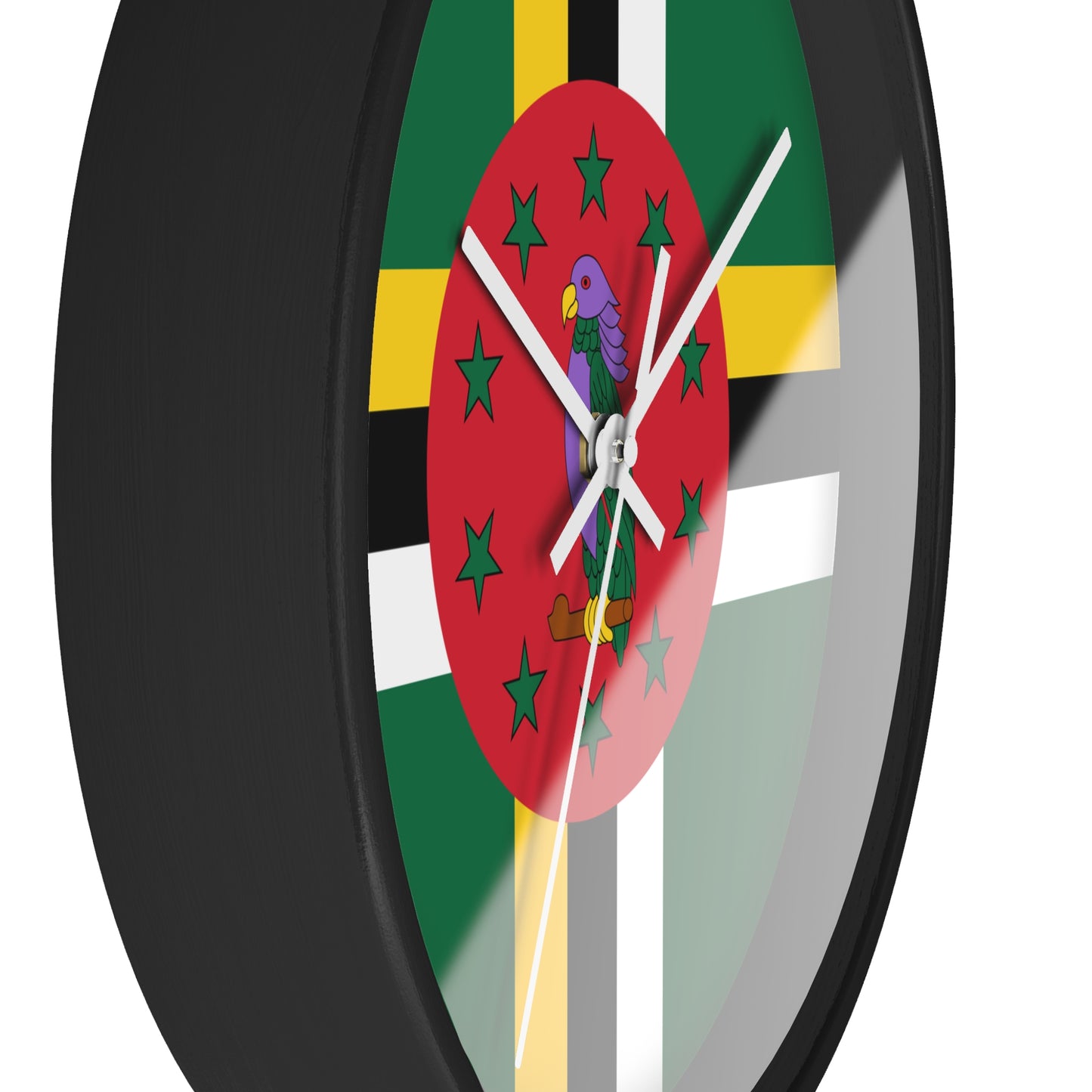 Dominica Flag Wall Clock | Vibrant Caribbean Home Decor