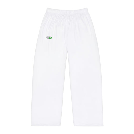 Men's Comfortable White Pajama Pants - Perfect for Relaxation & Sleep