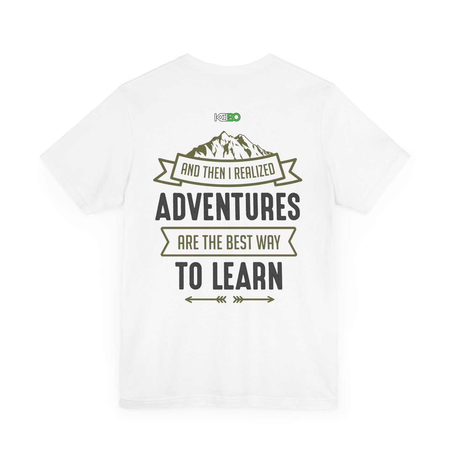 Adventures Men's Jersey Tee - Explore & Learn Outdoor T-Shirt
