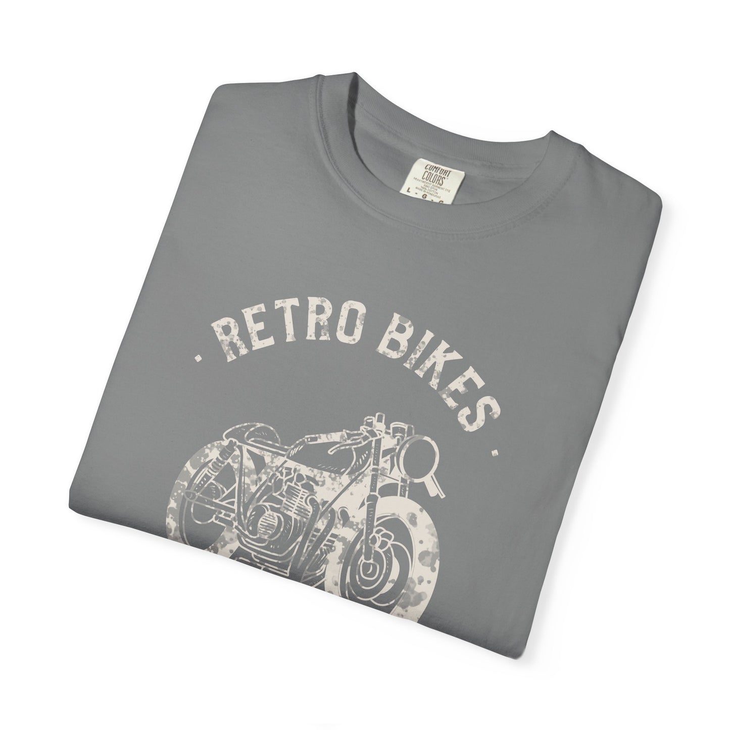 Men Retro Bikes T-Shirt Vintage Motorcycle Graphic Tee