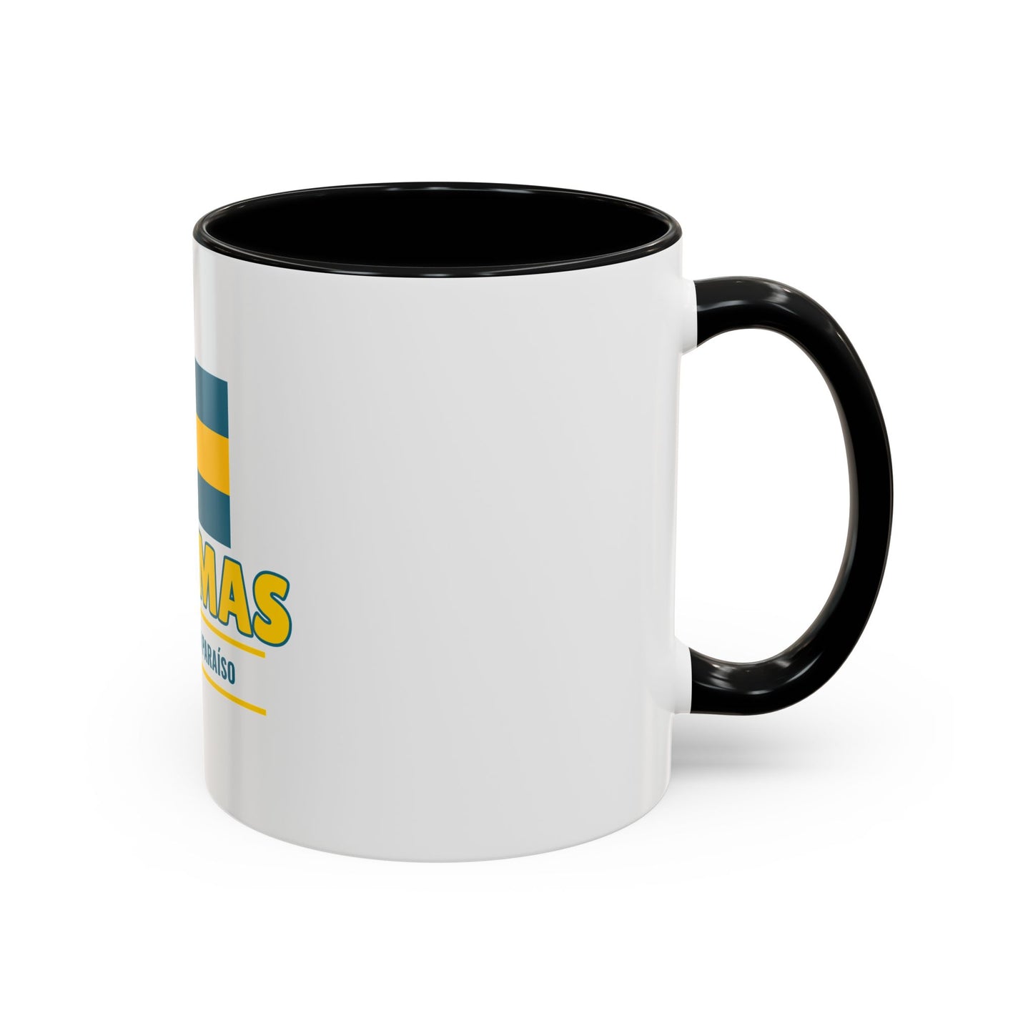 Bahamas Travel Inspired Accent Coffee Mug