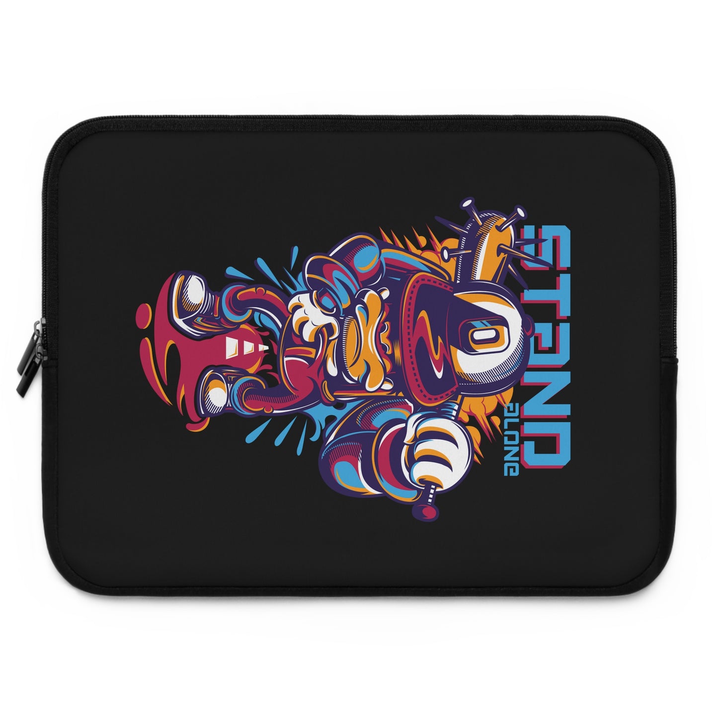 Laptop Sleeve - Colorful Cartoon Design for Fun and Protection
