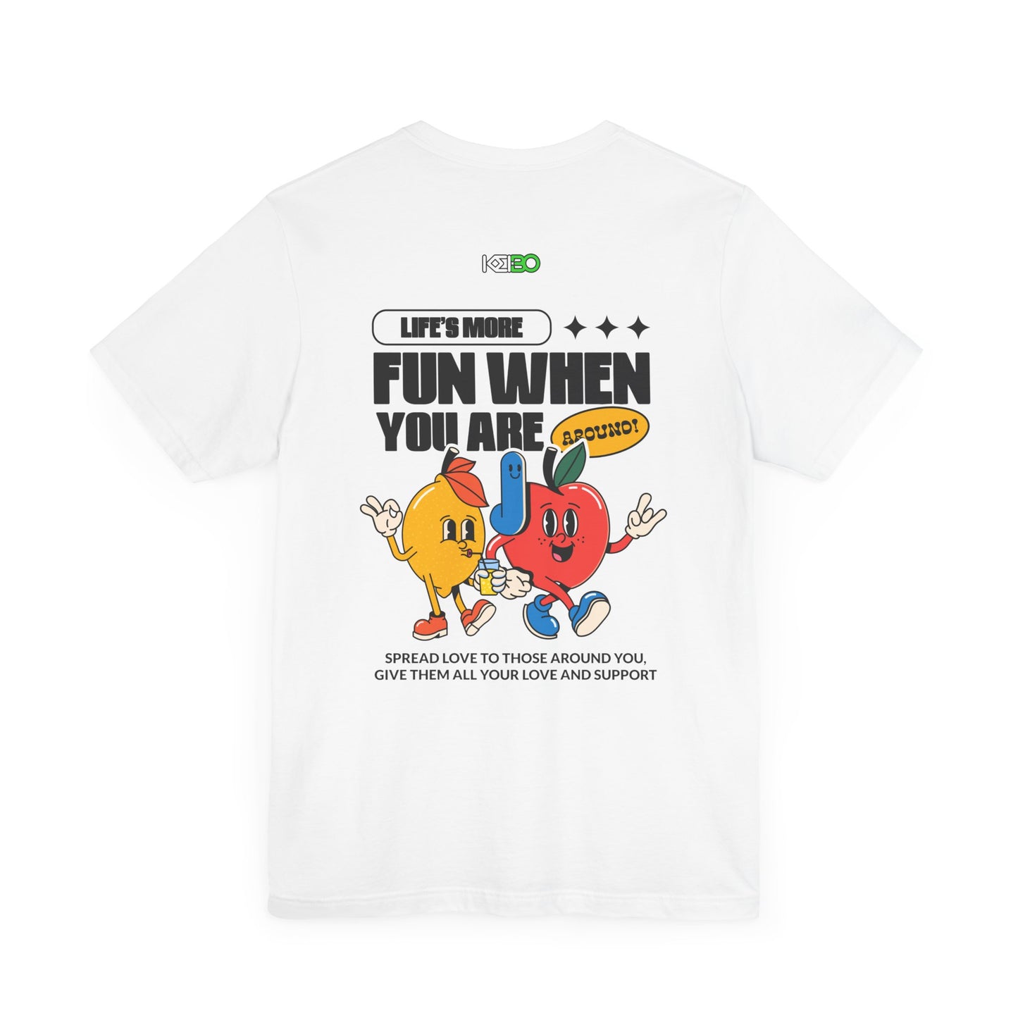 Fun When You Are Men's Jersey Tee - Positive Vibes & Celebration Shirt