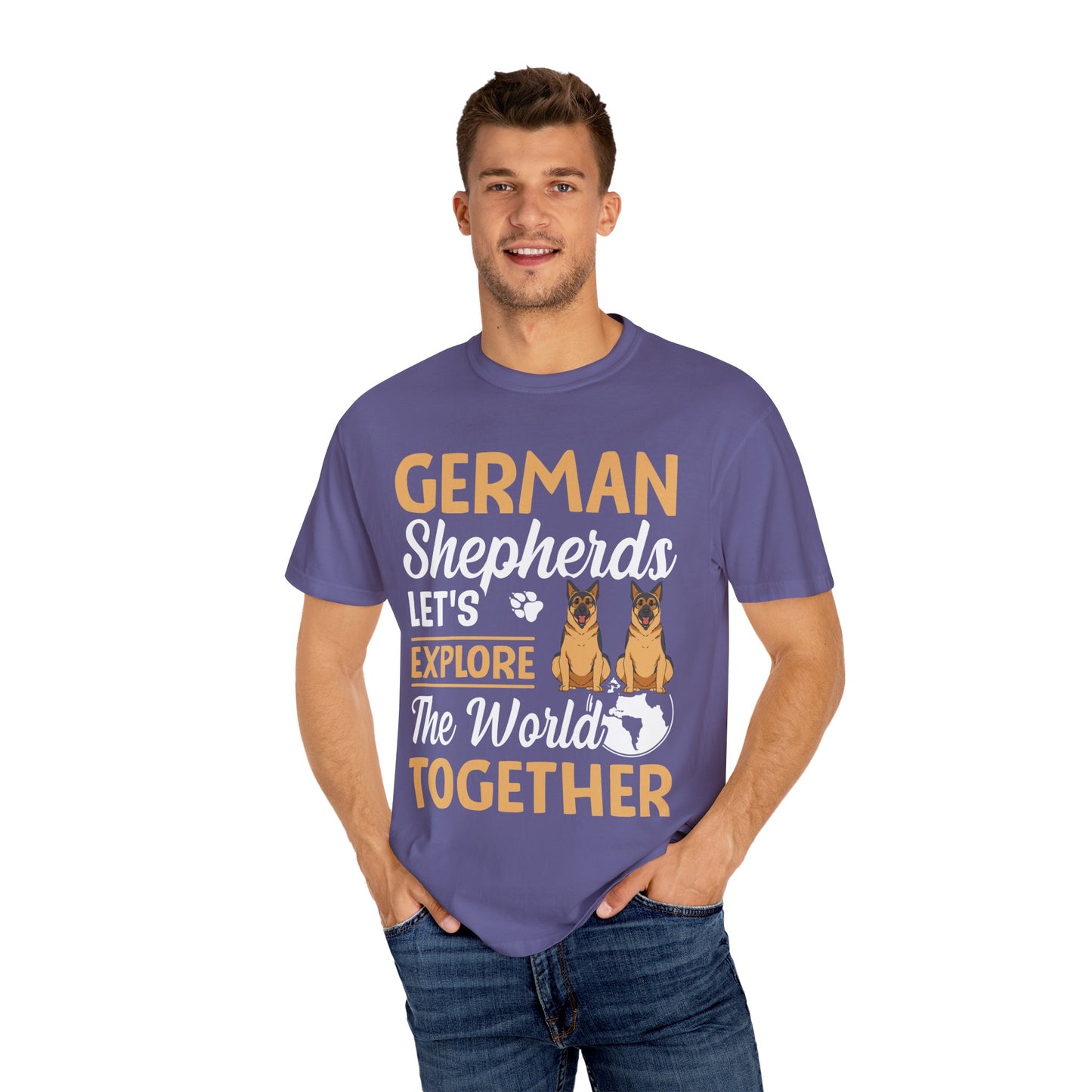 Unisex T-Shirt Design German Shepherd Lover Perfect for Dog Owners