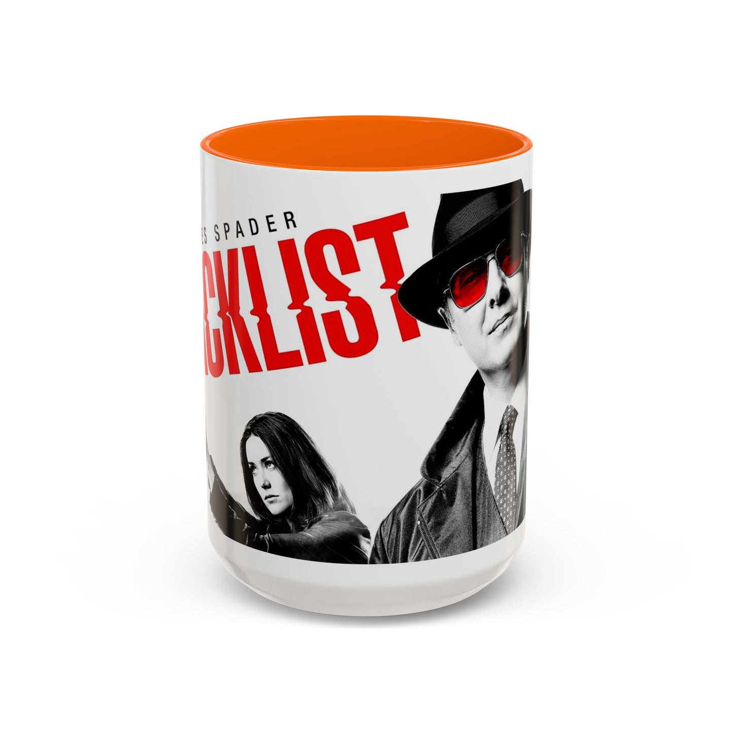 Blacklist-Inspired Accent Coffee Mug - 11oz & 15oz - Perfect Gift for Fans