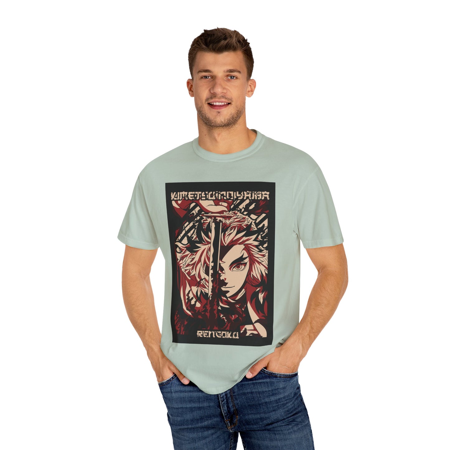 Unisex Anime Graphic T-Shirt Kimetsu no Yaiba Design