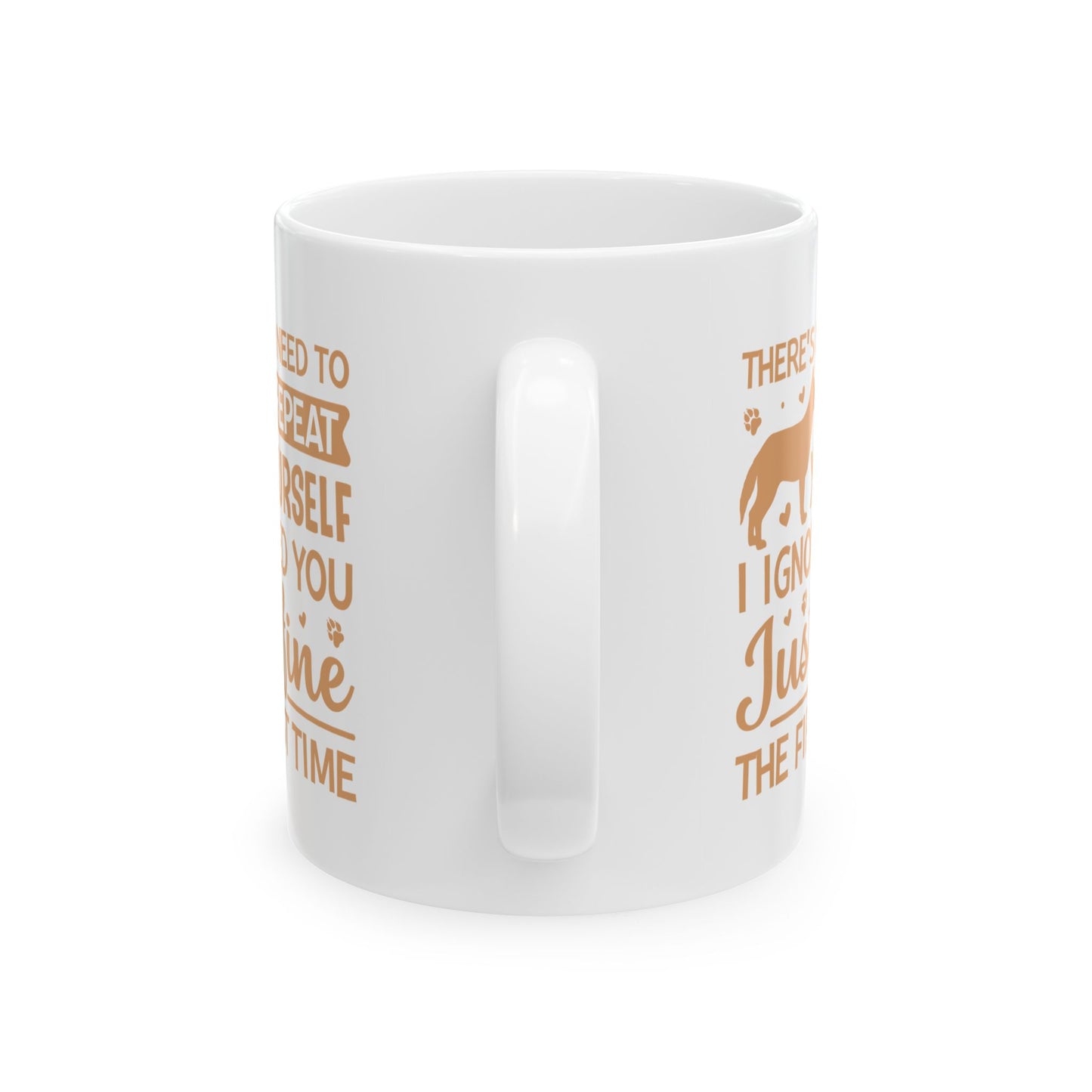 Inspirational Ceramic Mug for Pet Lovers - "You Just Need to Be Great"