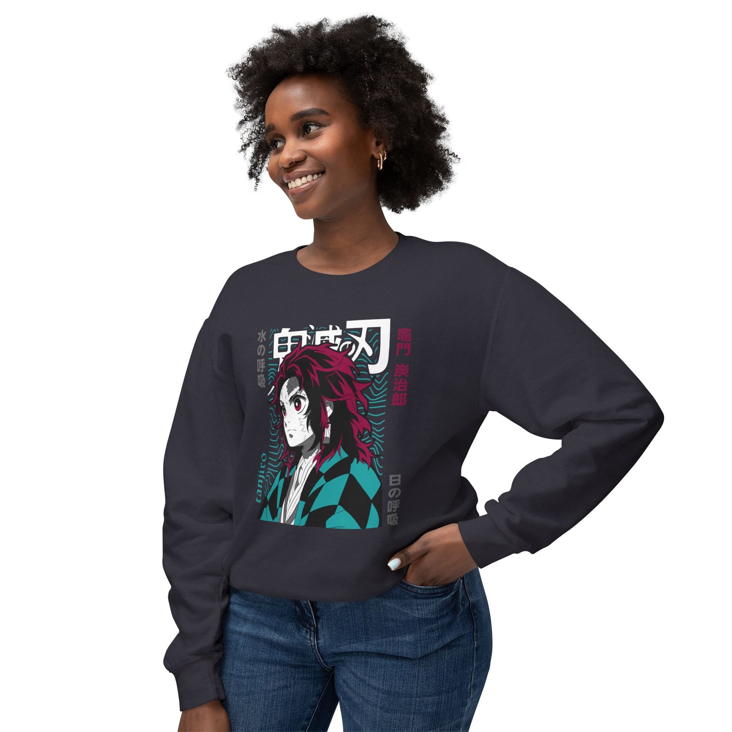 Unisex Anime-Inspired Crewneck Sweatshirt