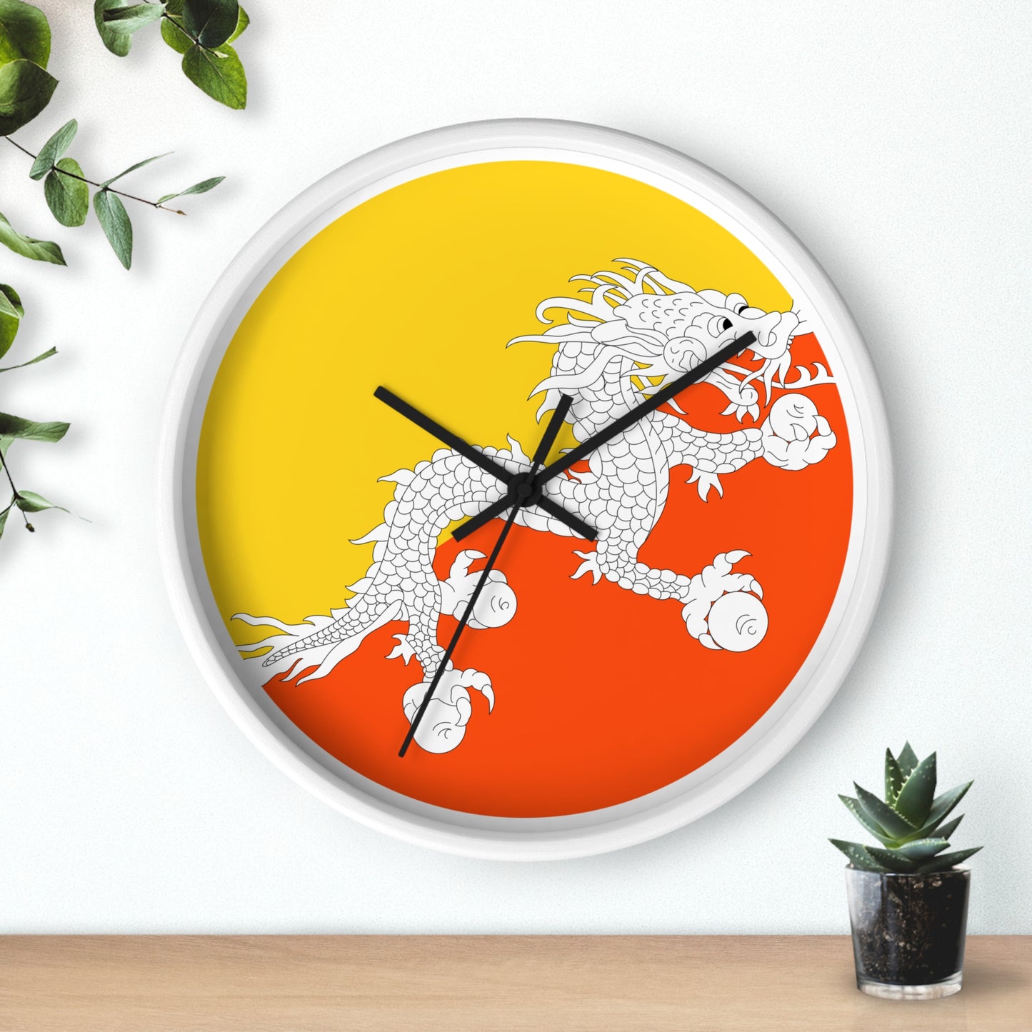 Vibrant Dragon Wall Clock - Asian-Inspired Home Decor & Great Gift