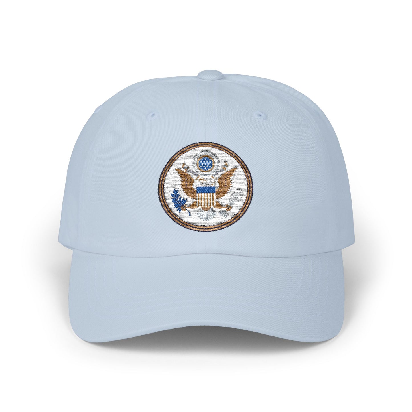 Classic Dad Cap with United States Seal - Casual Style for Patriotic Days