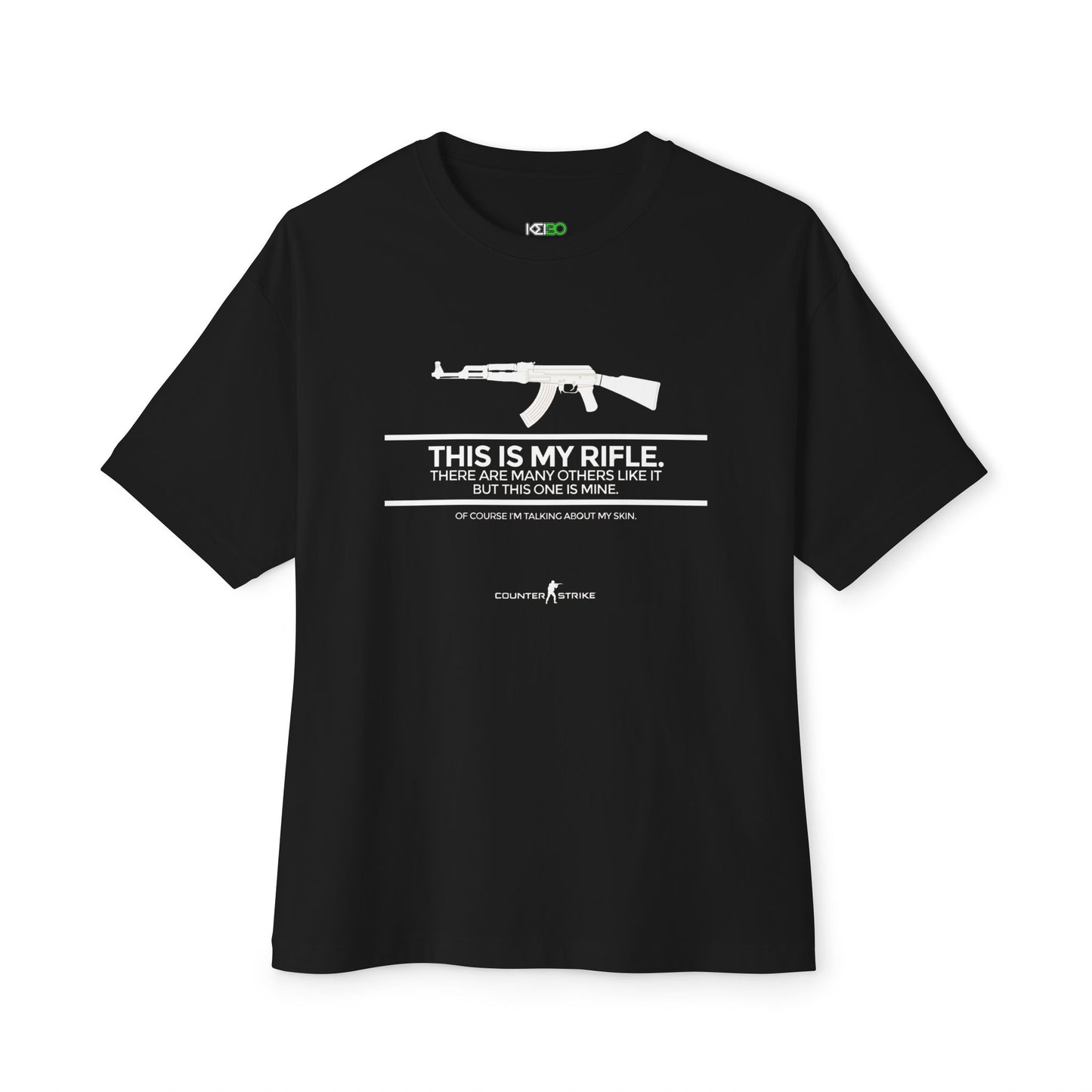 Men's Graphic Tee Counter Strike AK47 - Counter Strike Oversized Boxy T-shirt