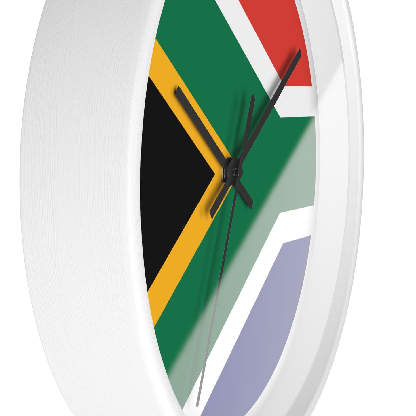 South African Flag Wall Clock - Bold Home Decor for Patriotism & Style