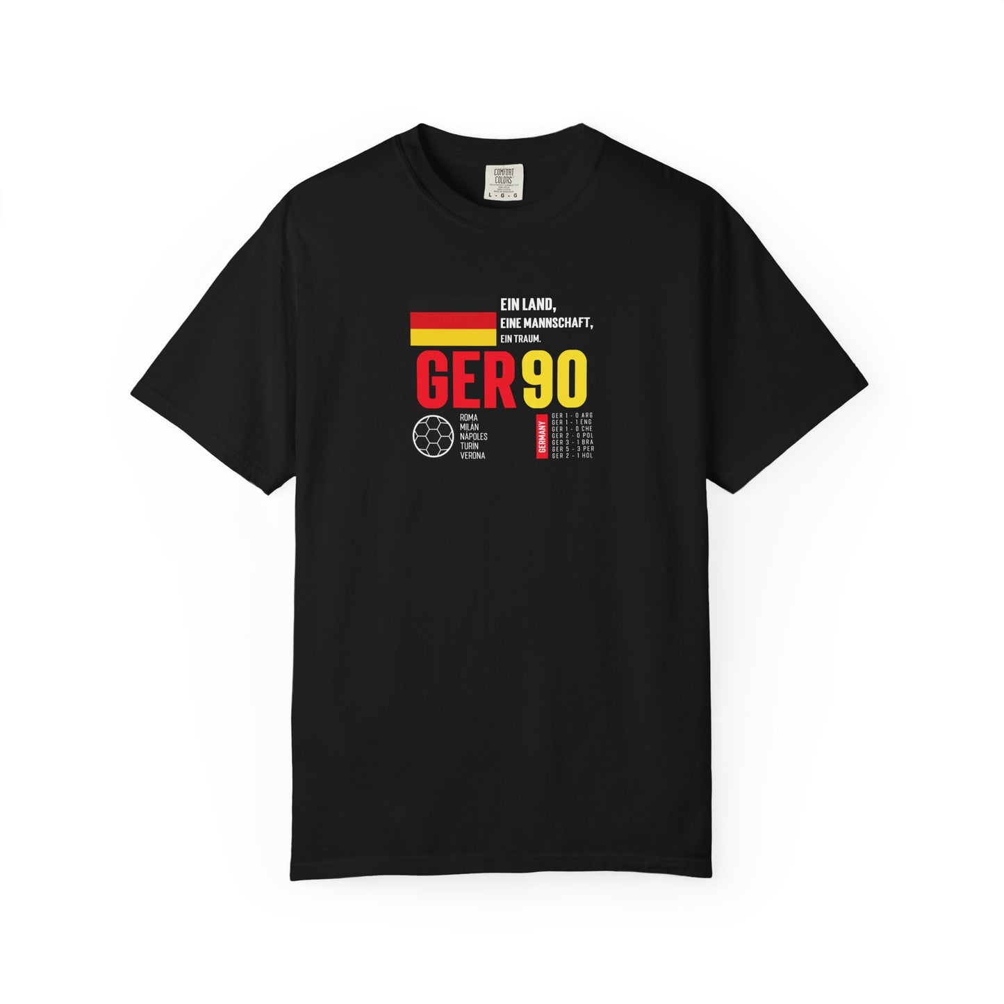 Unisex T-Shirt Vintage German Soccer for Fans