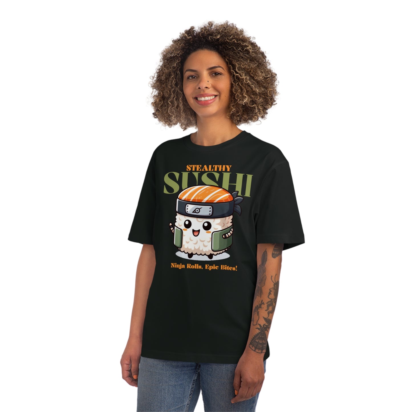 Stealthy Sushi Men's T-Shirt | Ninja Rolls & Epic Bites