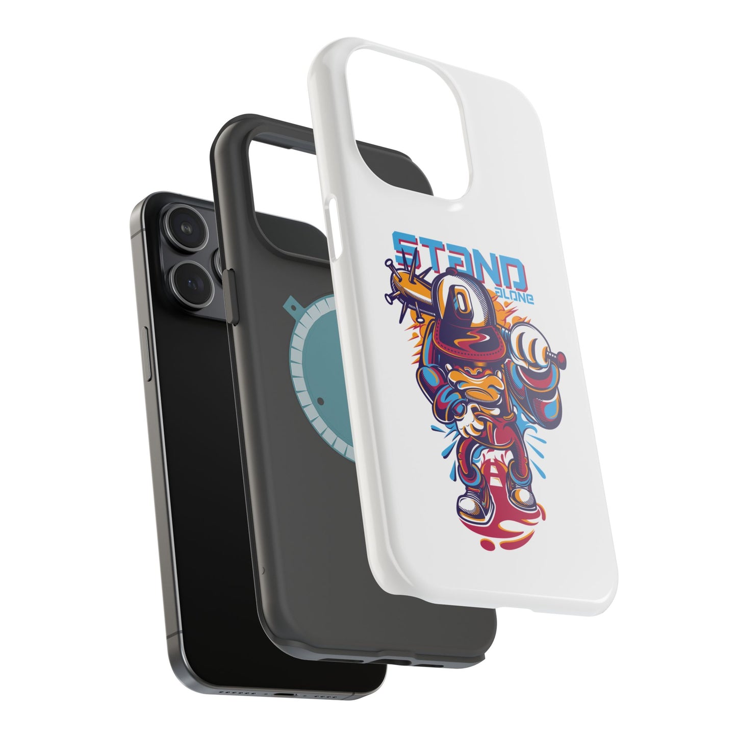 Magnetic Tough iPhone Case Stand Alone