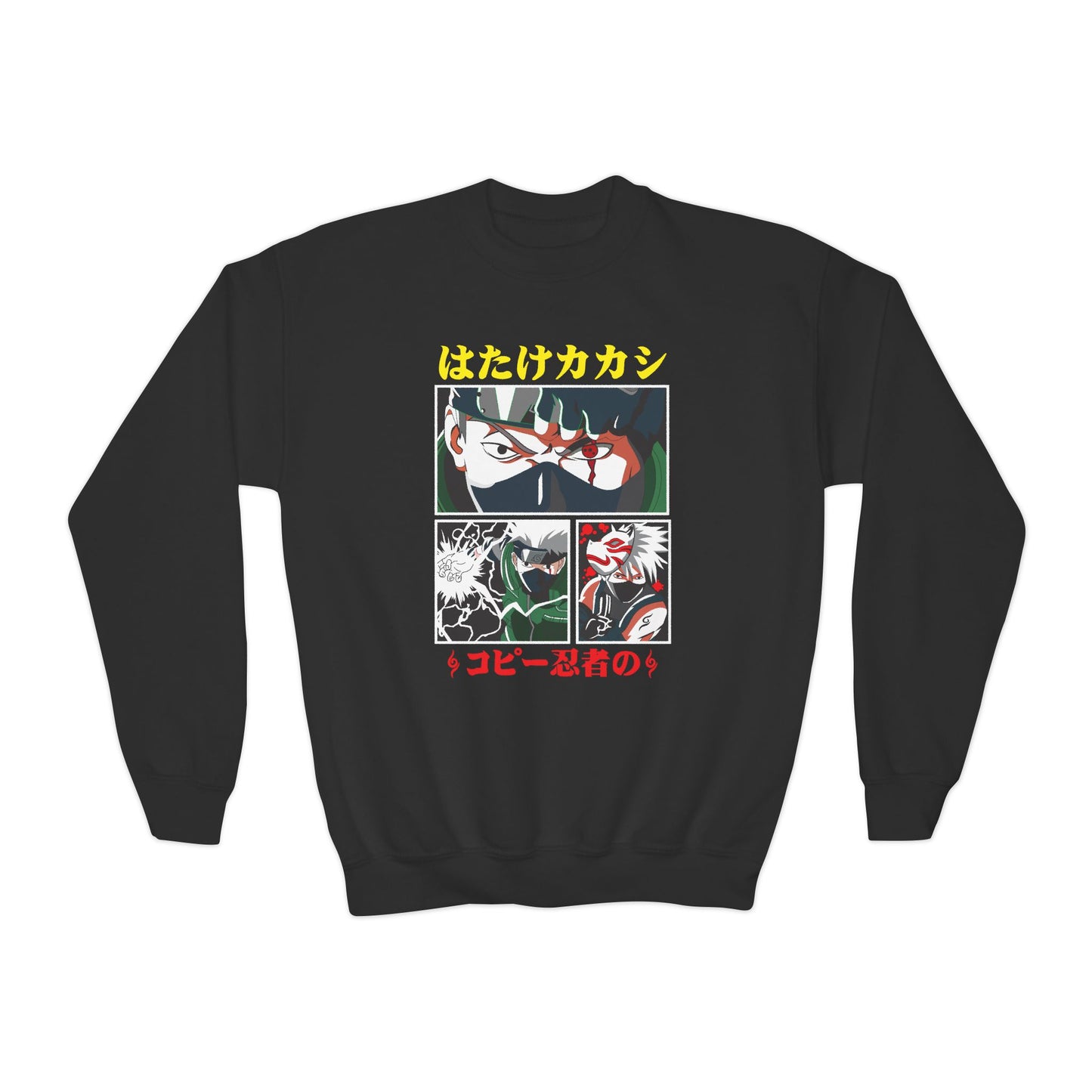 Youth Naruto Anime Sweatshirt – Stylish & Comfy for Kids