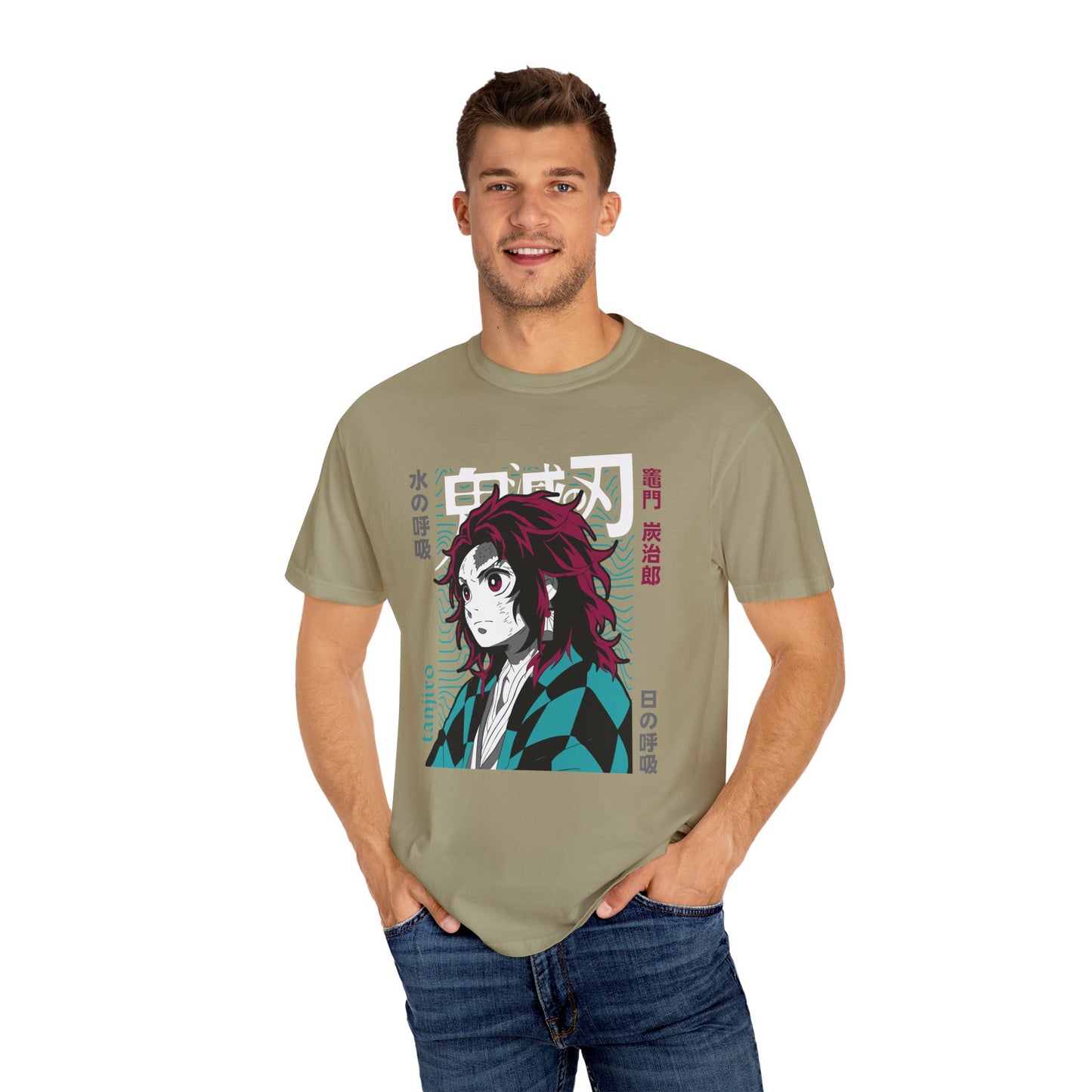 Unisex Anime-Inspired Tanjiro Design T-Shirt